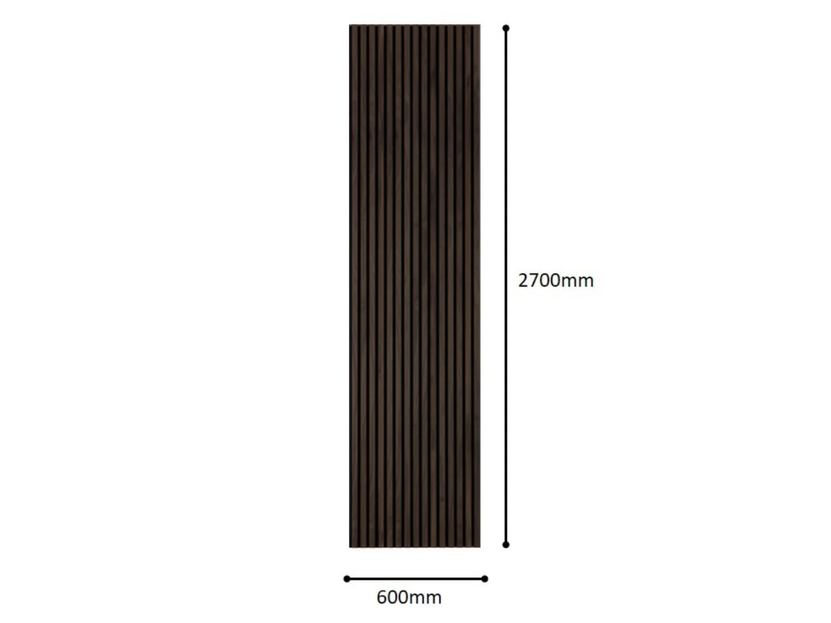 8x Akoestische wandpaneel 2700 * 600 mm Ebony - houtfineer – foto 2 – kavel bij GSD Auctions, Zoeterwoude