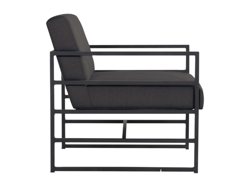 Hartman Amsterdam set van 2 Loungecharis met Sunbrella stof Donkergrijs – foto 3 – kavel bij GSD Auctions, Zoeterwoude