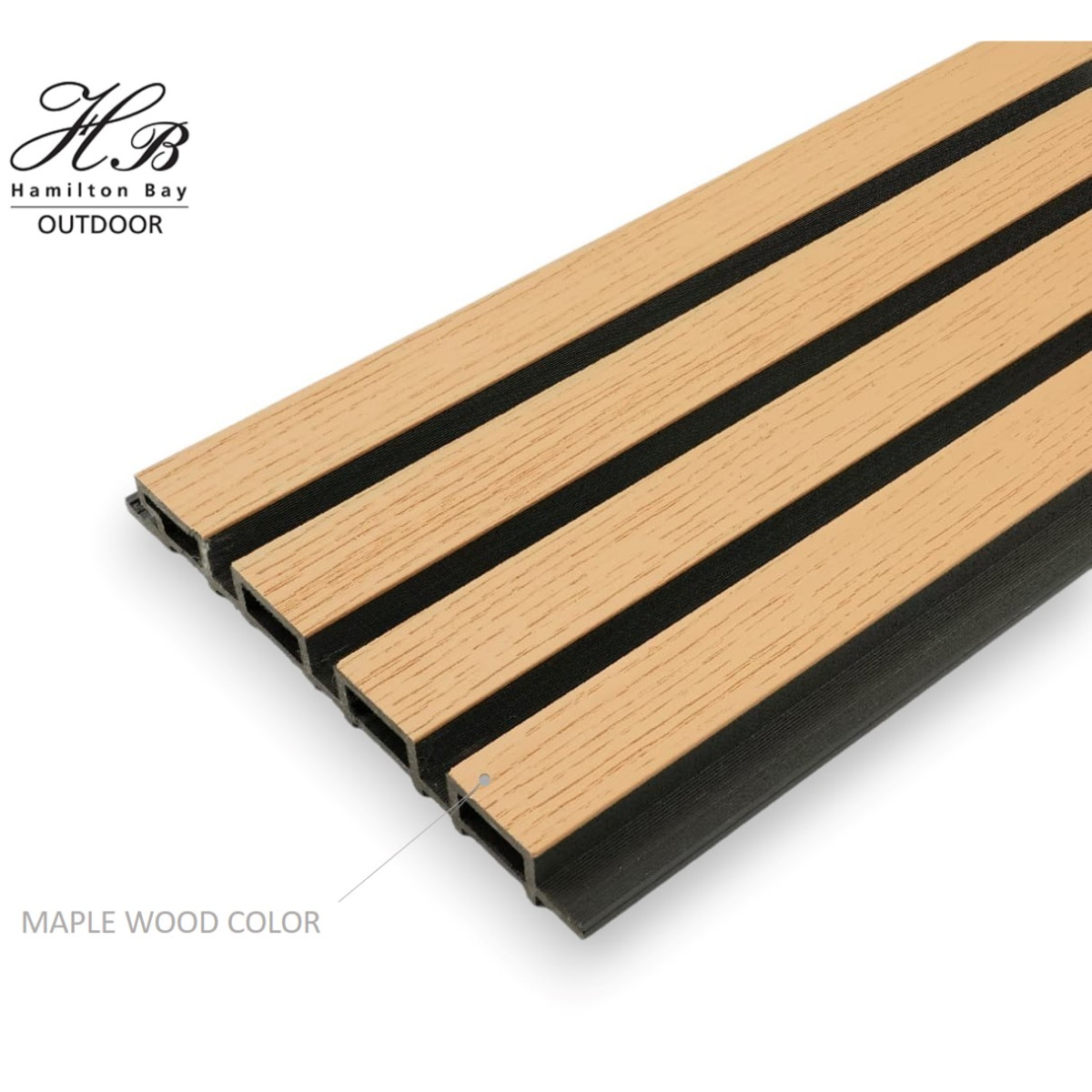 Set van 10 OUTDOOR wall panel - MAPLE WOOD - composit – foto 5 – kavel bij GSD Auctions, Zoeterwoude