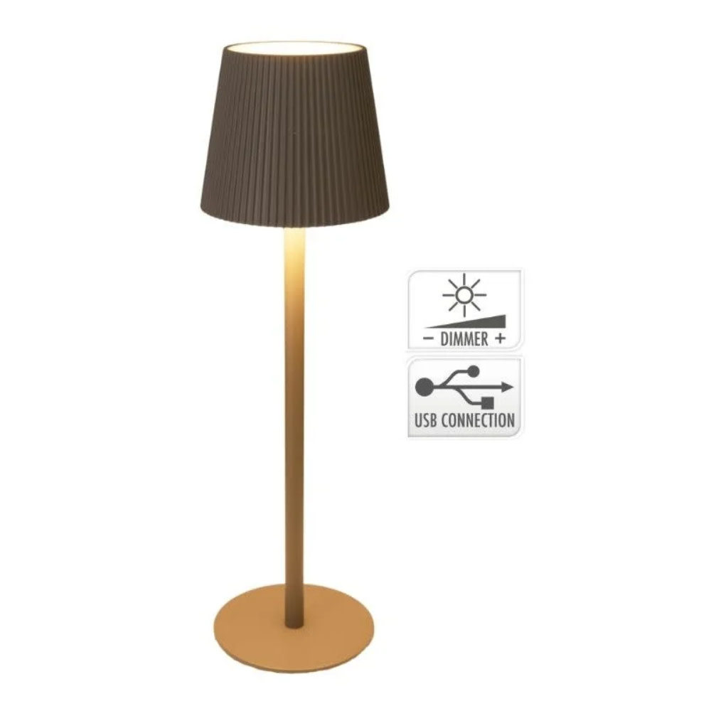 Ambiance - Led tafellamp - 10X36CM - TAUPE - set van 2 – foto 2 – kavel bij GSD Auctions, Zoeterwoude