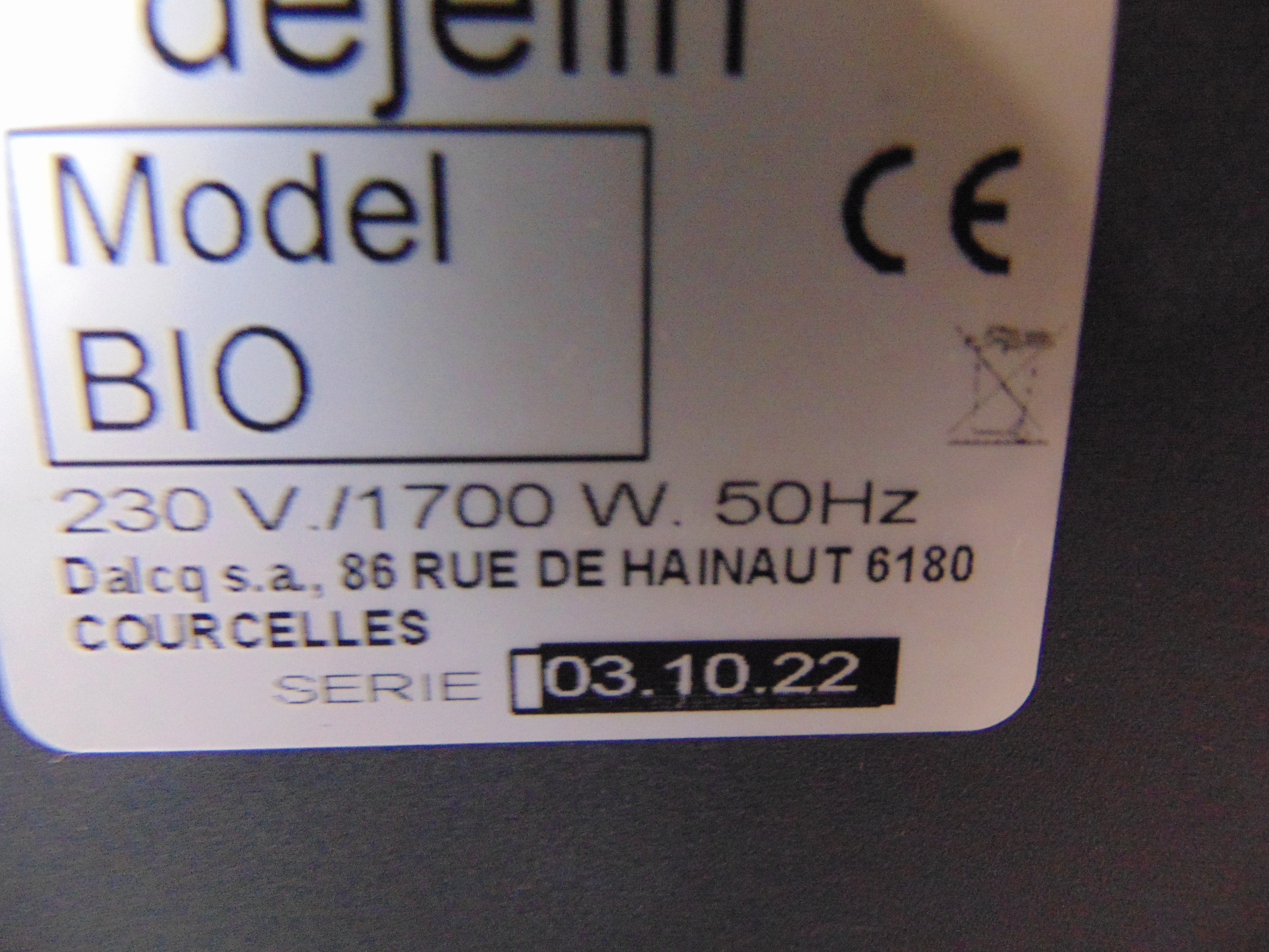 Dejelin Bio Pur Stoomkoker – foto 4 – kavel bij GSD Auctions, Zoeterwoude