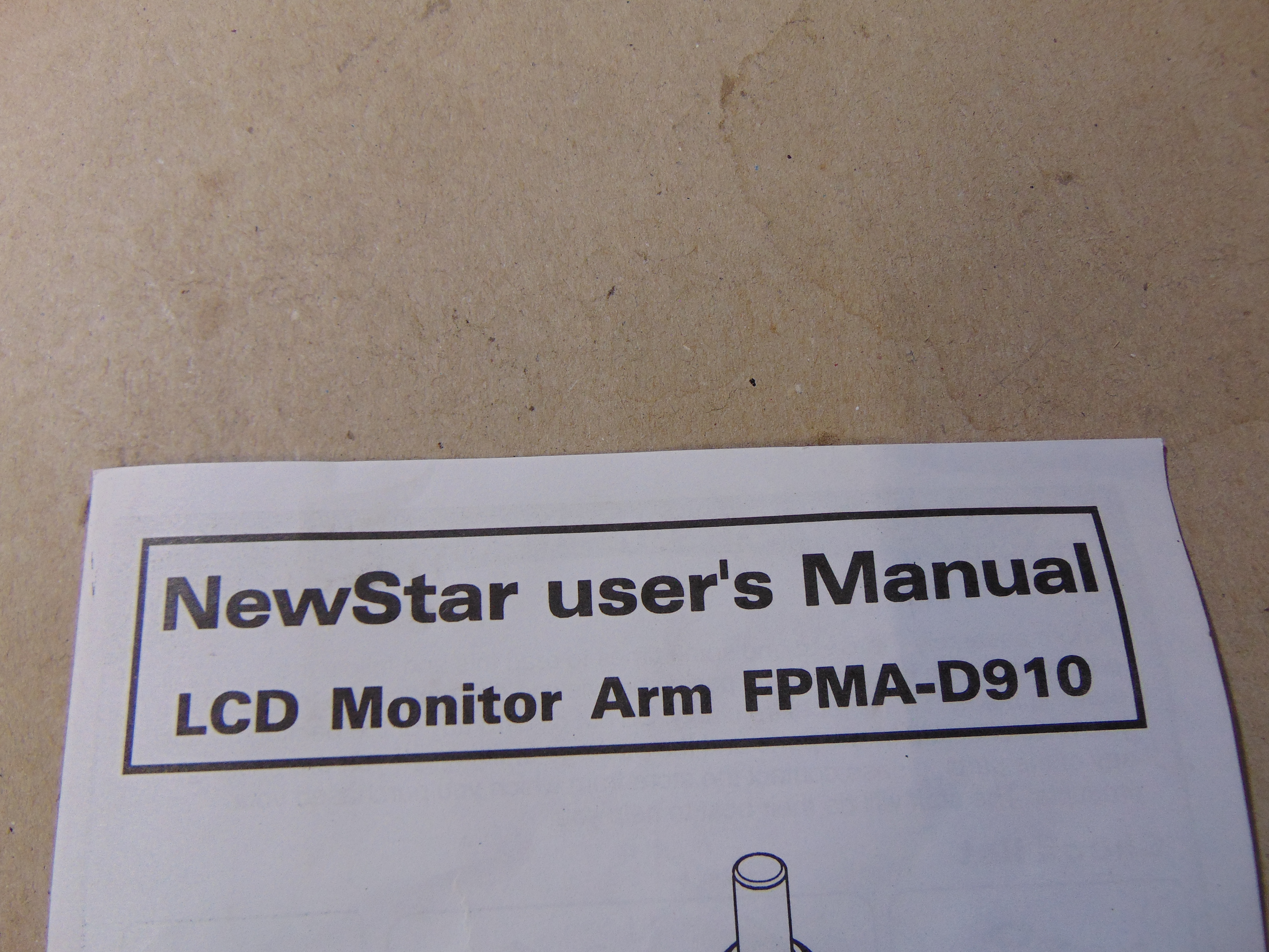 Newstar LCD Monitor Arm FPMA-D910 Monitorsteun – foto 4 – kavel bij GSD Auctions, Zoeterwoude
