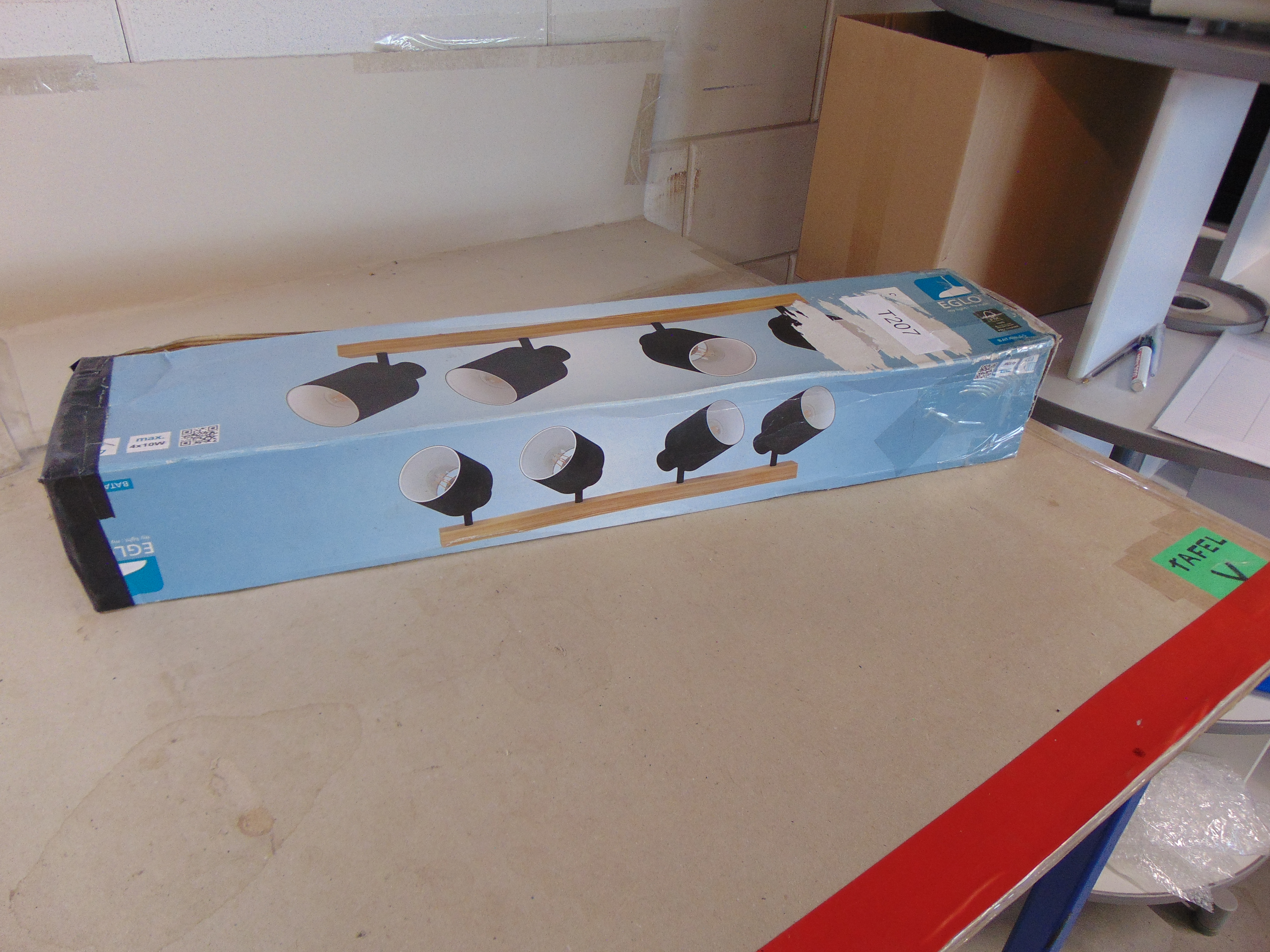 Eglo Batallas Opbouwspot - E27 - 63 cm - Zwart/Bruin – foto 5 – kavel bij GSD Auctions, Zoeterwoude