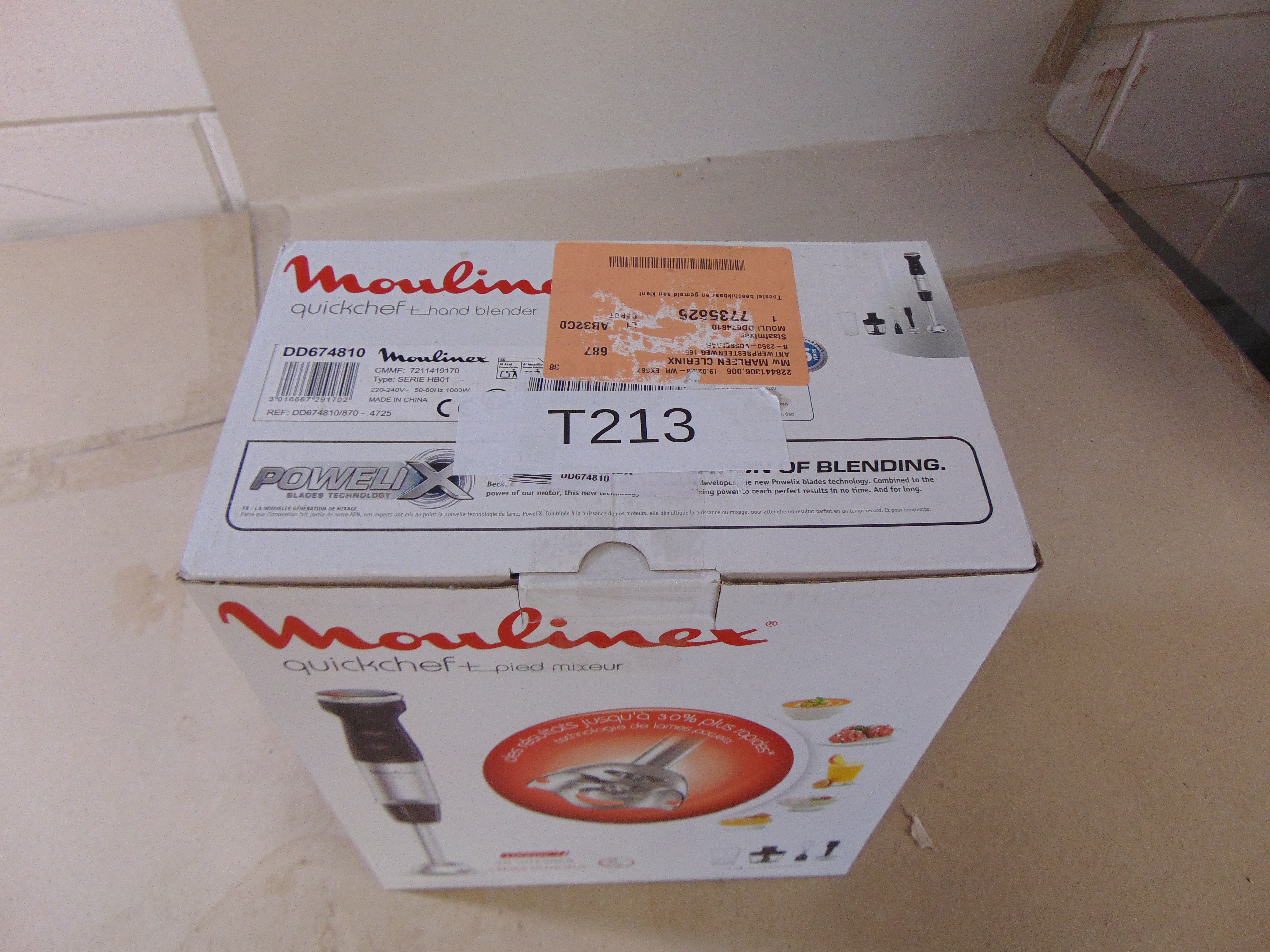 Moulinex QuickChef DD674810 1000 W RVS Staafmixer – foto 4 – kavel bij GSD Auctions, Zoeterwoude