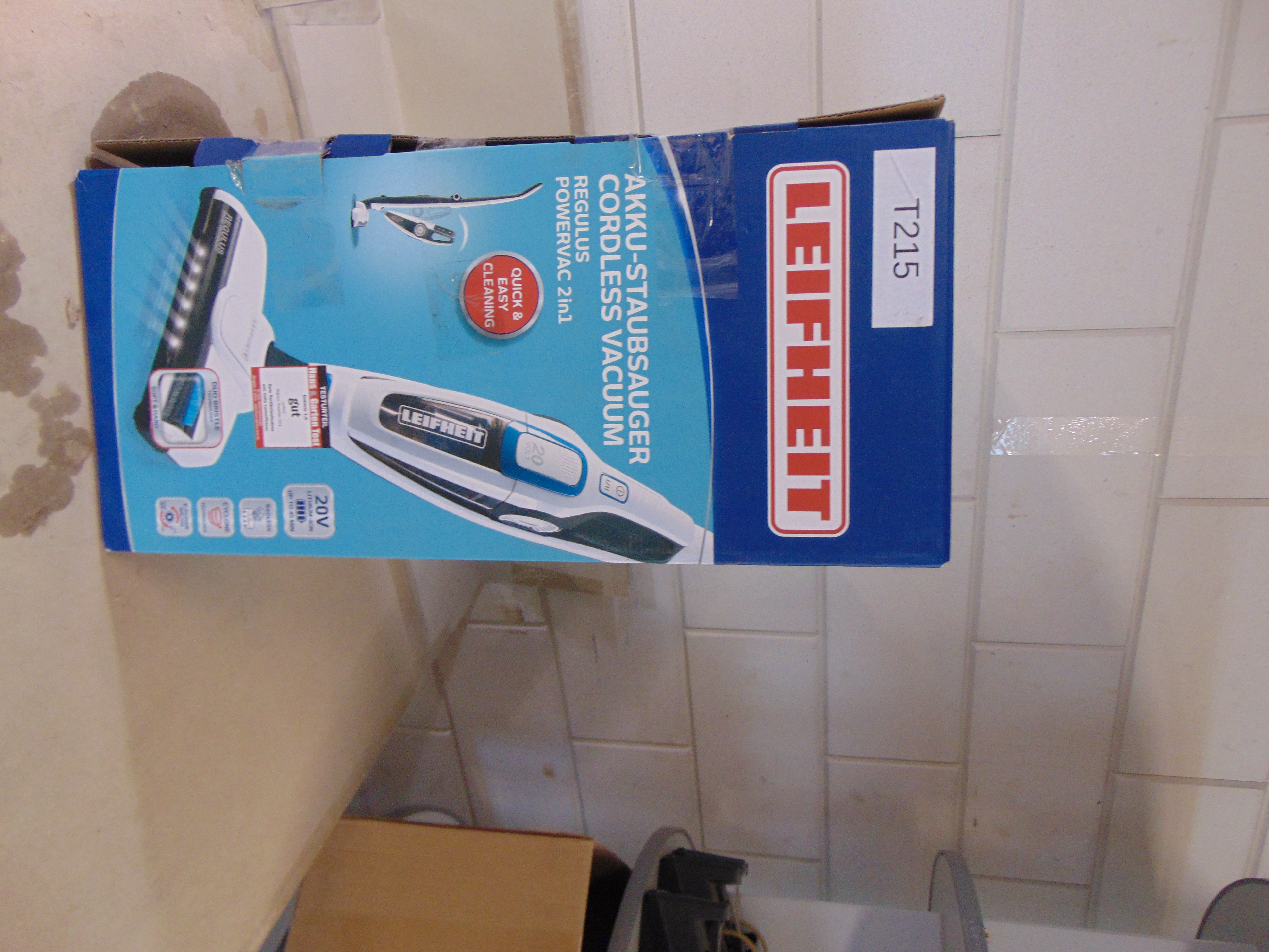 Leifheit Regulus PowerVac 2in1 Steelstofzuiger – foto 5 – kavel bij GSD Auctions, Zoeterwoude