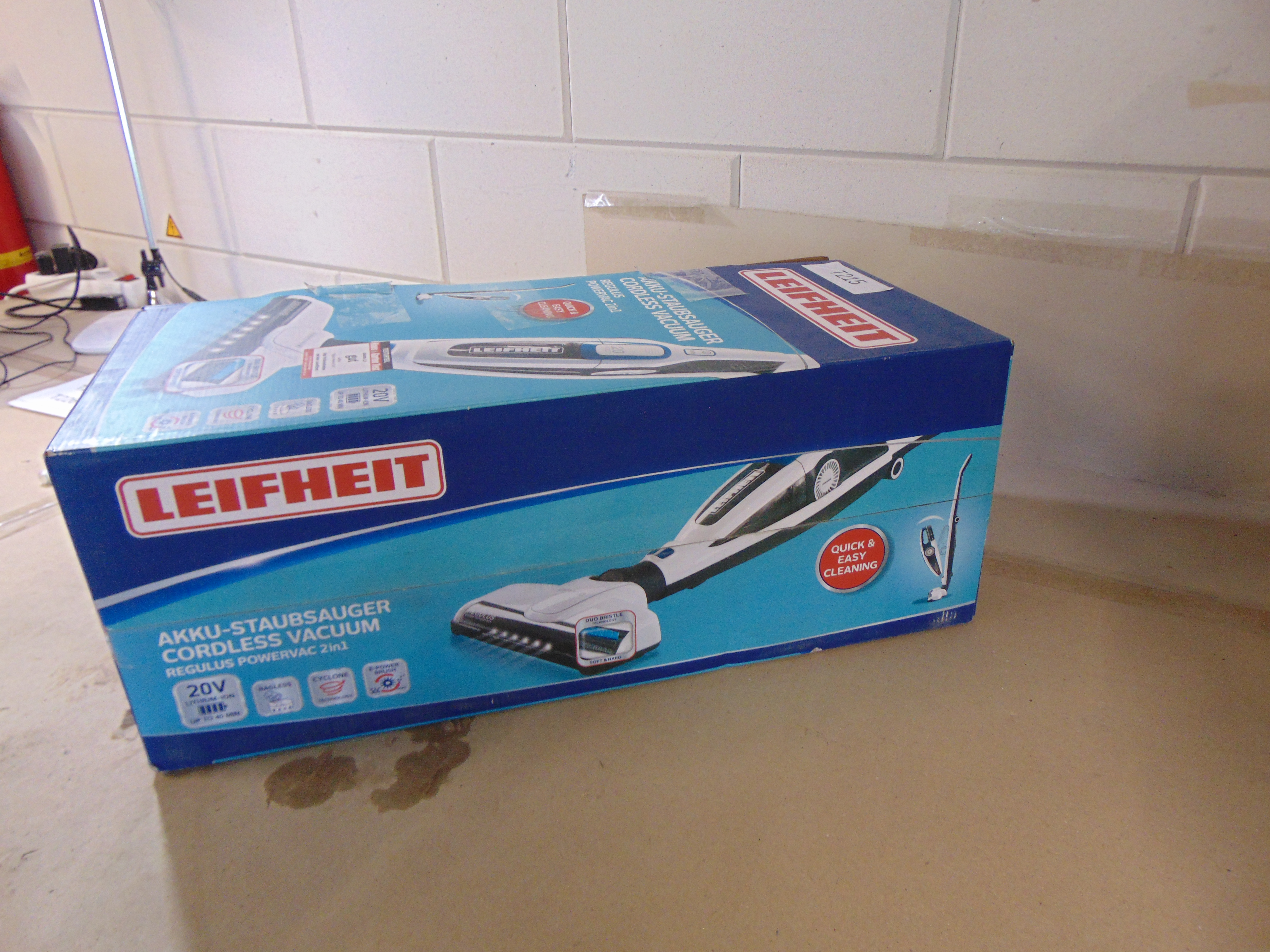 Leifheit Regulus PowerVac 2in1 Steelstofzuiger – foto 6 – kavel bij GSD Auctions, Zoeterwoude