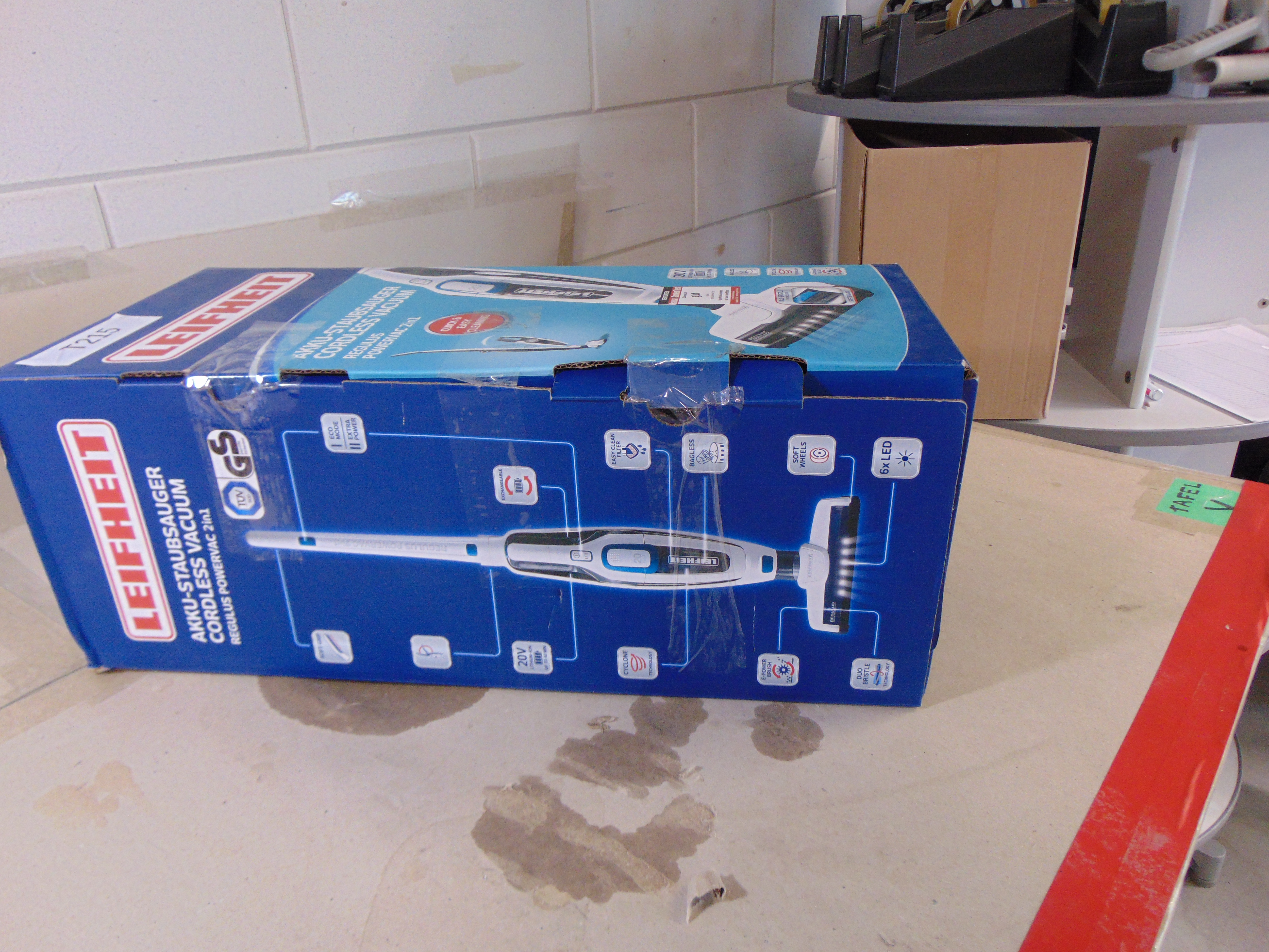 Leifheit Regulus PowerVac 2in1 Steelstofzuiger – foto 7 – kavel bij GSD Auctions, Zoeterwoude