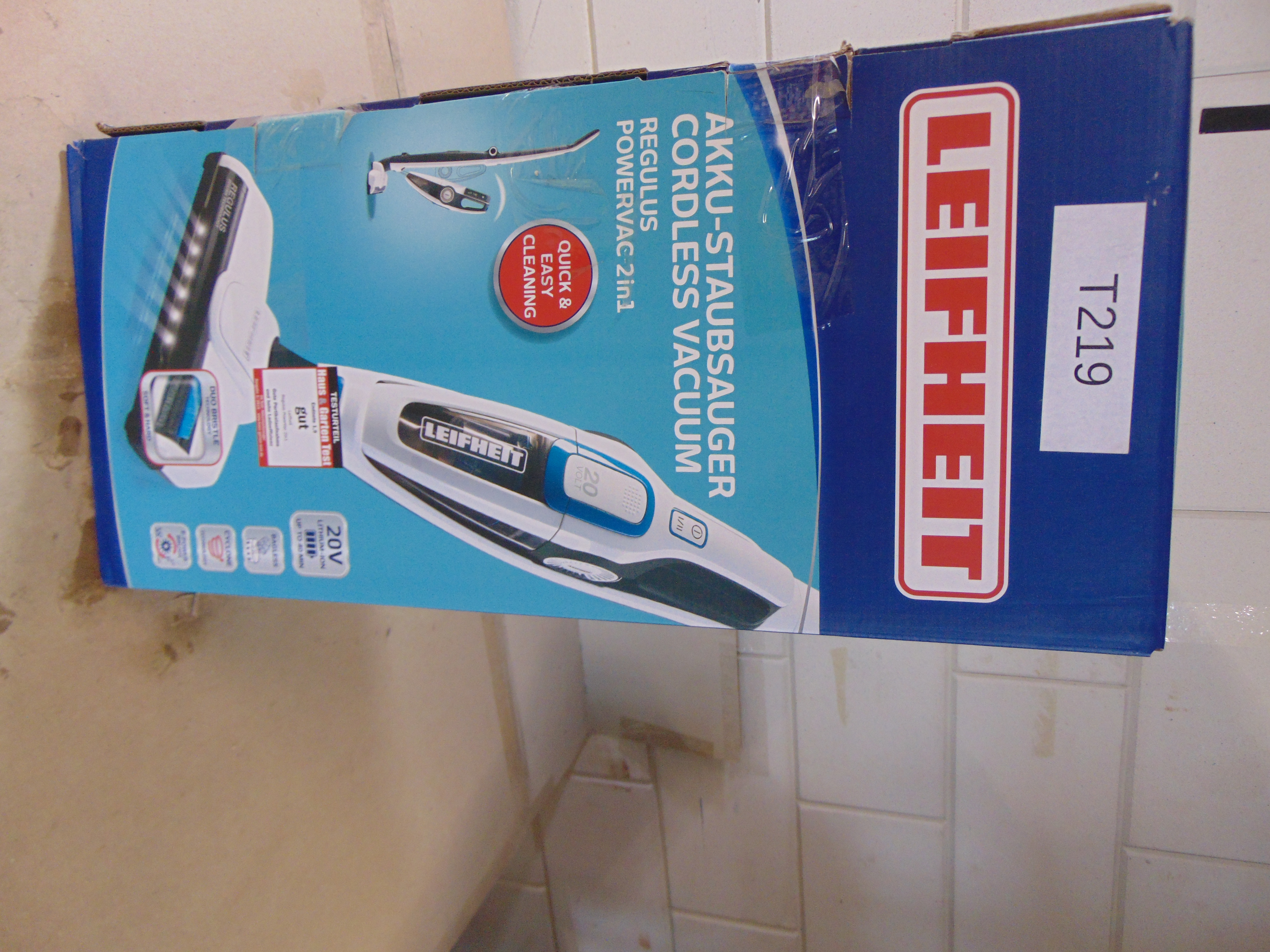 Leifheit Regulus PowerVac 2in1 Steelstofzuiger – foto 4 – kavel bij GSD Auctions, Zoeterwoude
