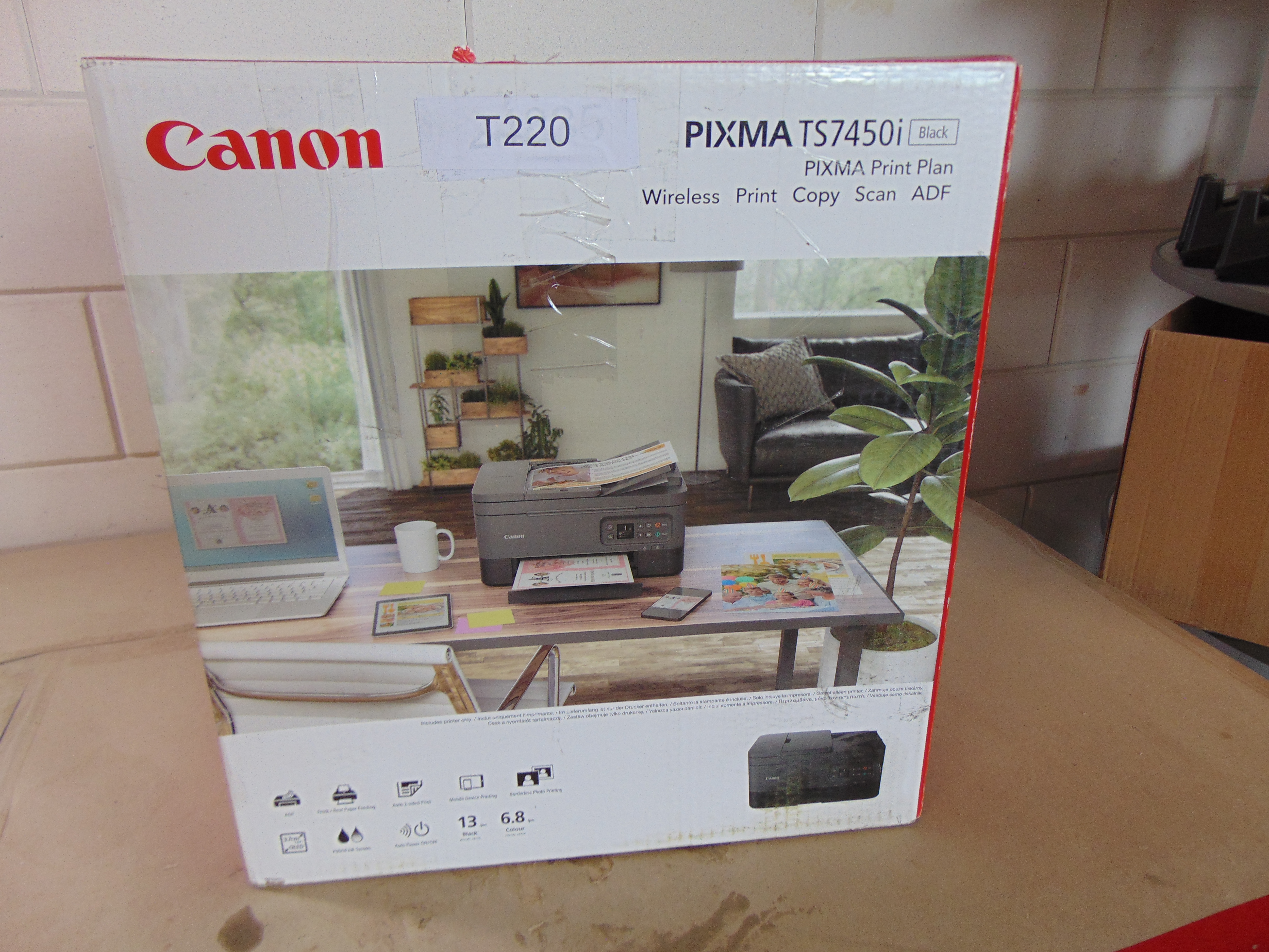 Canon PIXMA TS7450i All-In-One Inkjetprinter – foto 4 – kavel bij GSD Auctions, Zoeterwoude