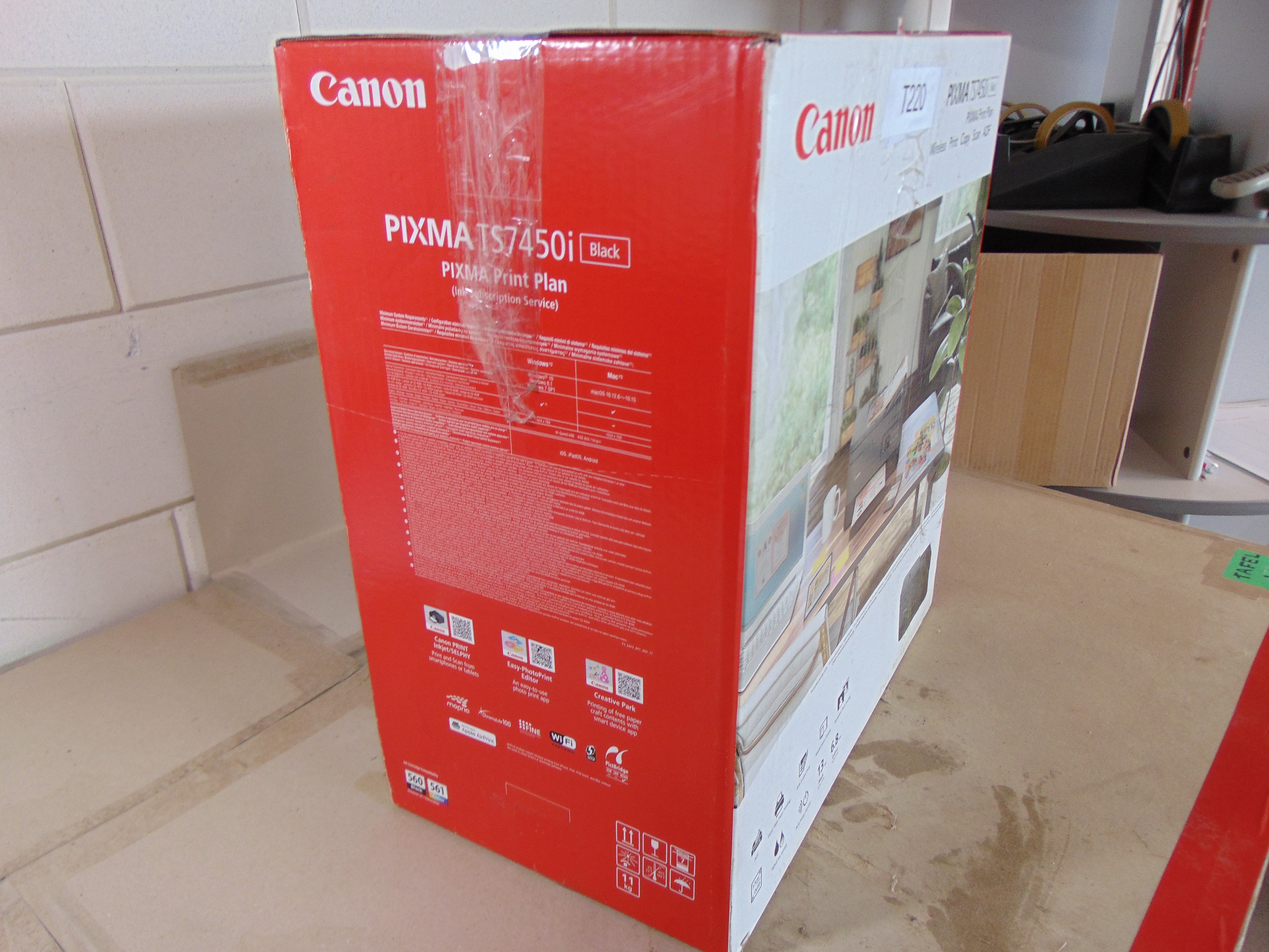Canon PIXMA TS7450i All-In-One Inkjetprinter – foto 6 – kavel bij GSD Auctions, Zoeterwoude