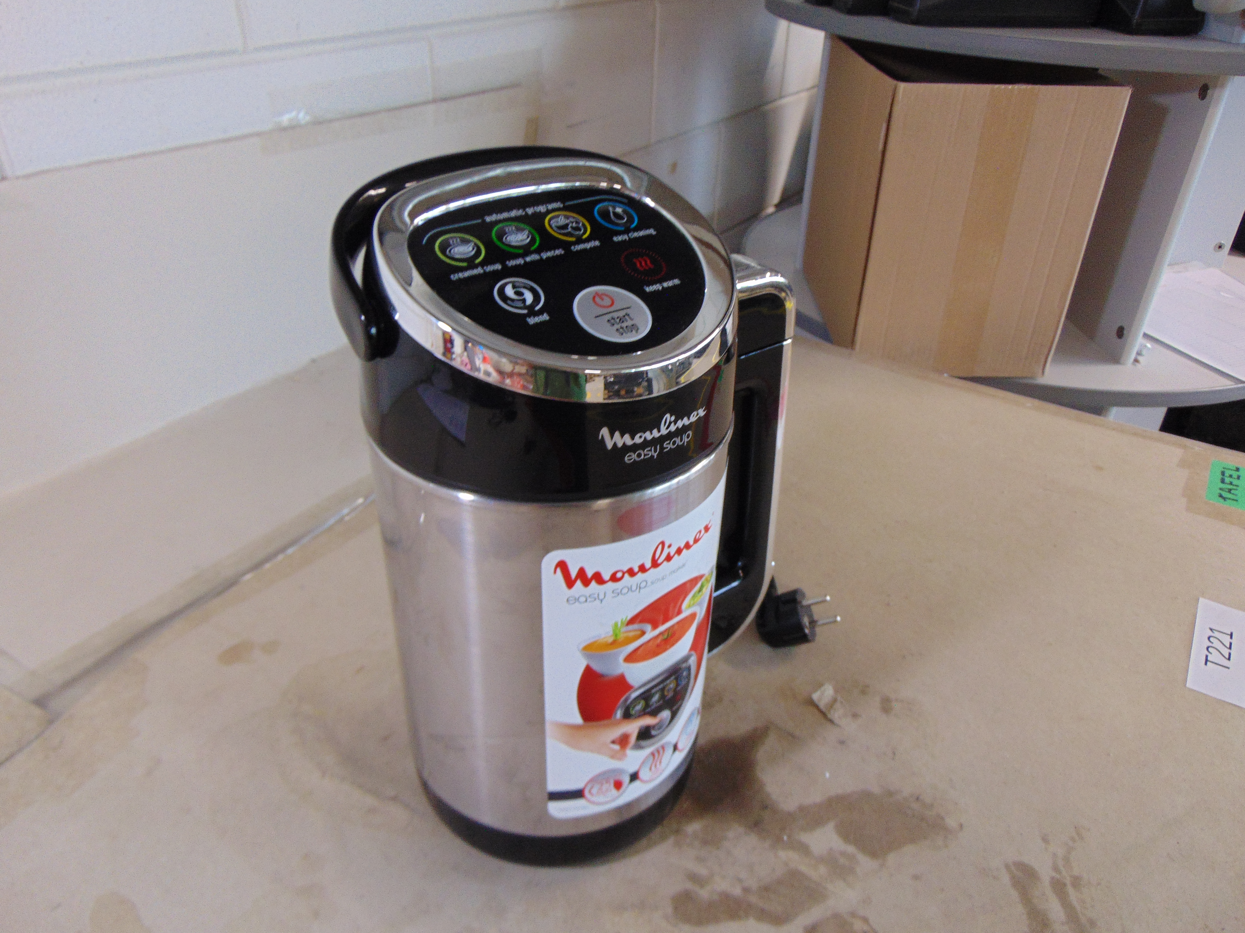 Moulinex Easy Soup LM841810 Soepmaker – foto 2 – kavel bij GSD Auctions, Zoeterwoude