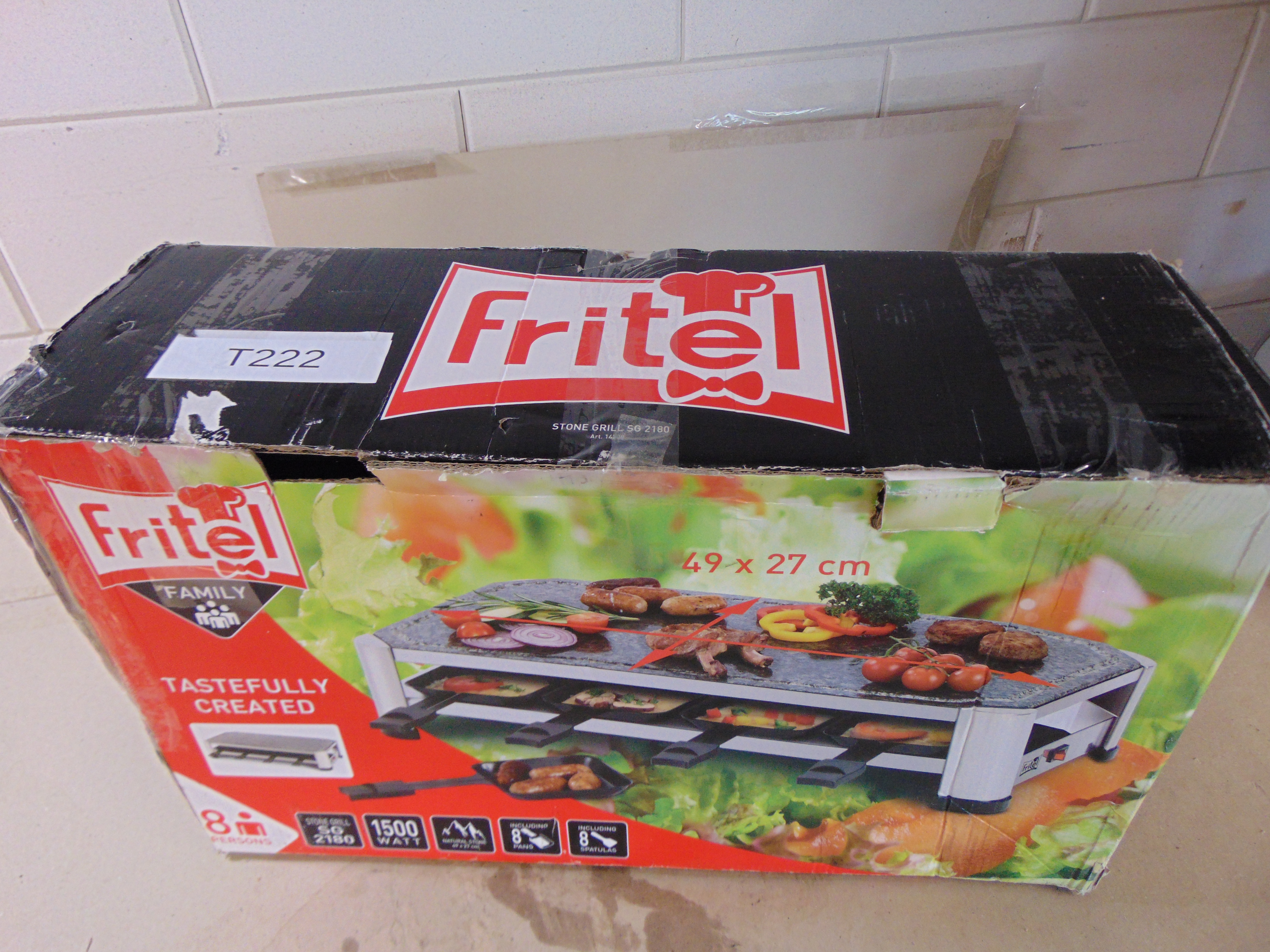 Fritel SG2180 Steengrill – foto 4 – kavel bij GSD Auctions, Zoeterwoude