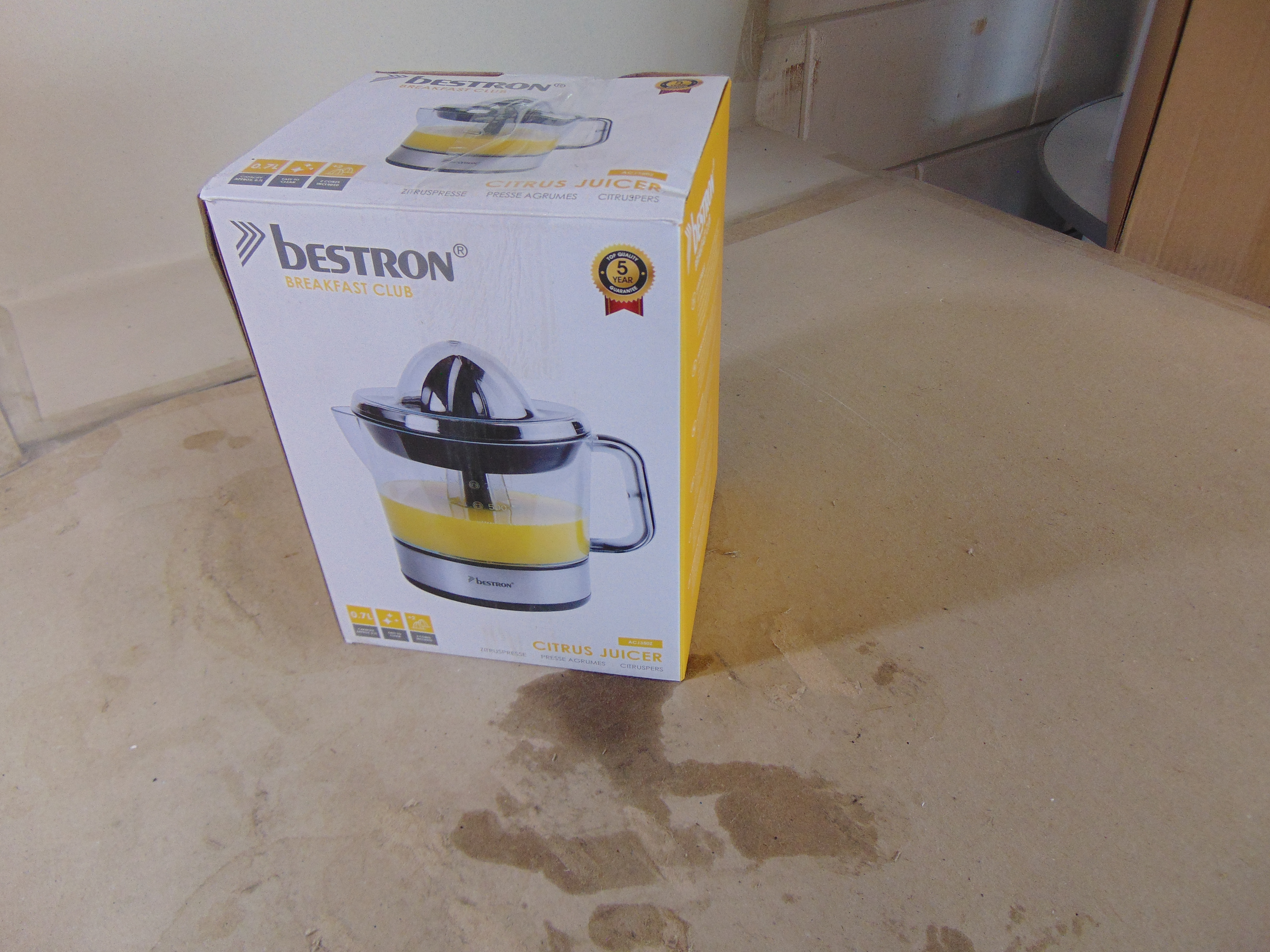 Bestron ACJ350Z Citruspers – foto 5 – kavel bij GSD Auctions, Zoeterwoude
