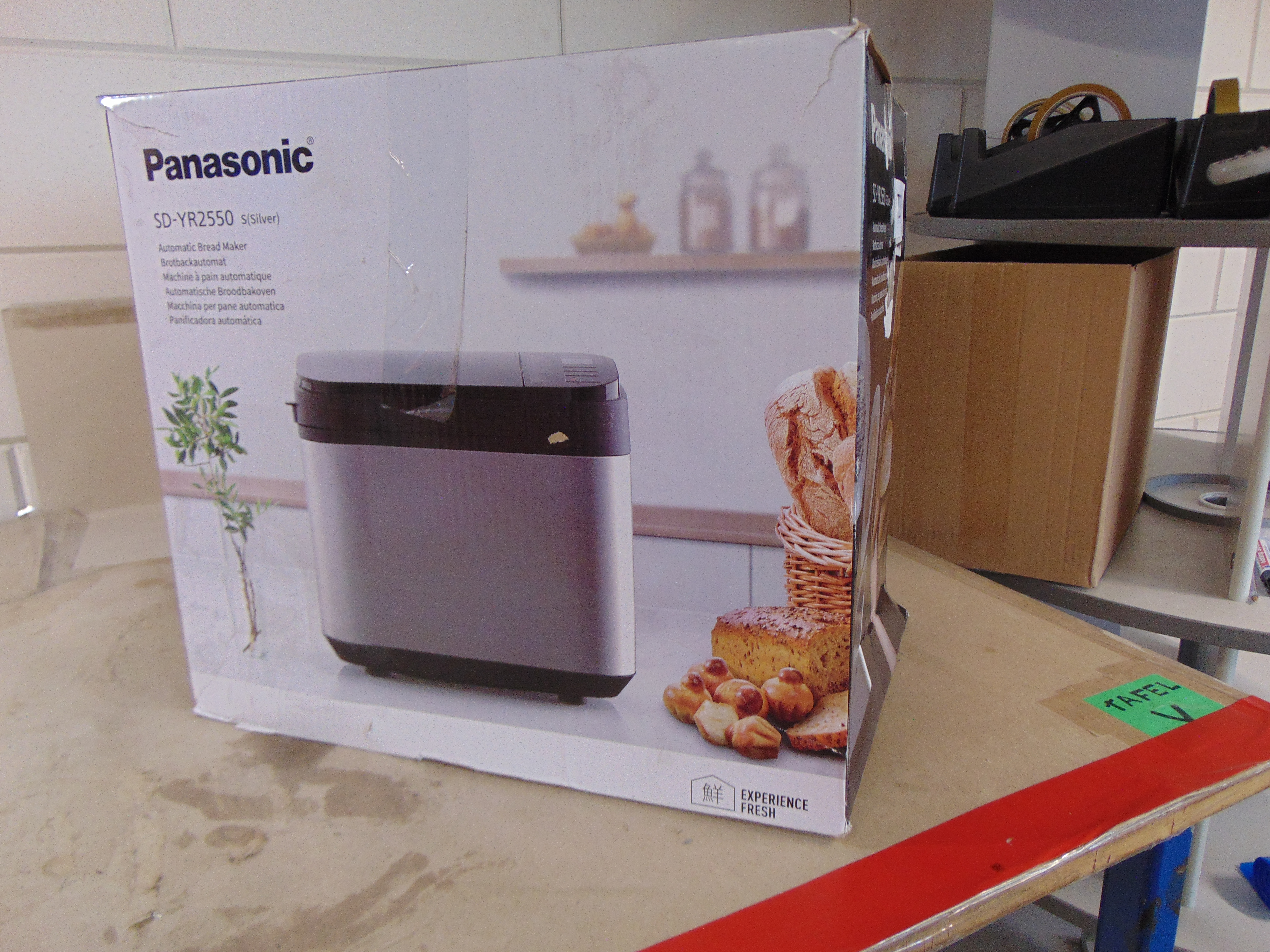 Panasonic SD-YR2550SXE Broodbakmachine – foto 5 – kavel bij GSD Auctions, Zoeterwoude