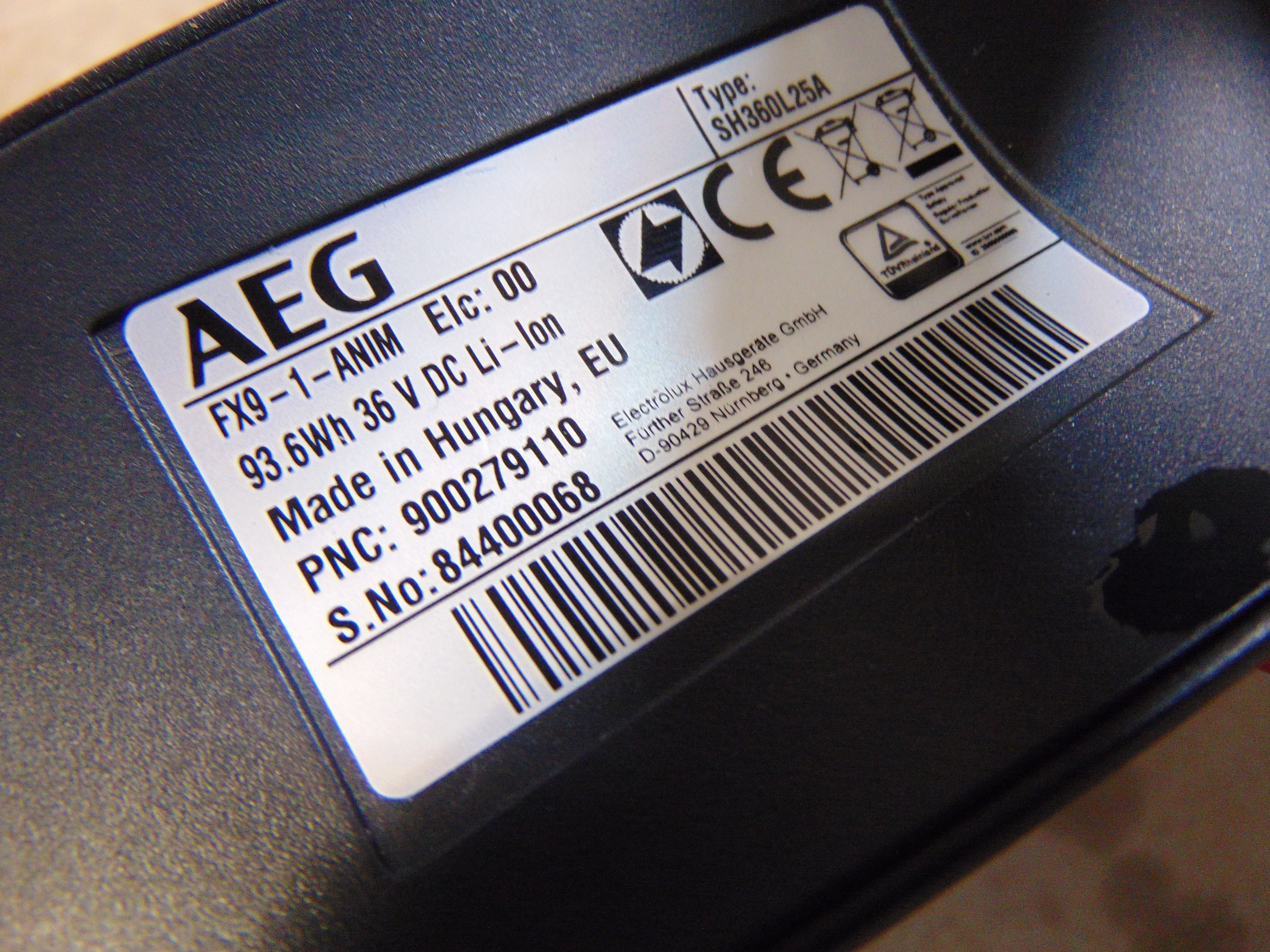 AEG FX9-1-ANIM Steelstofzuiger – foto 4 – kavel bij GSD Auctions, Zoeterwoude