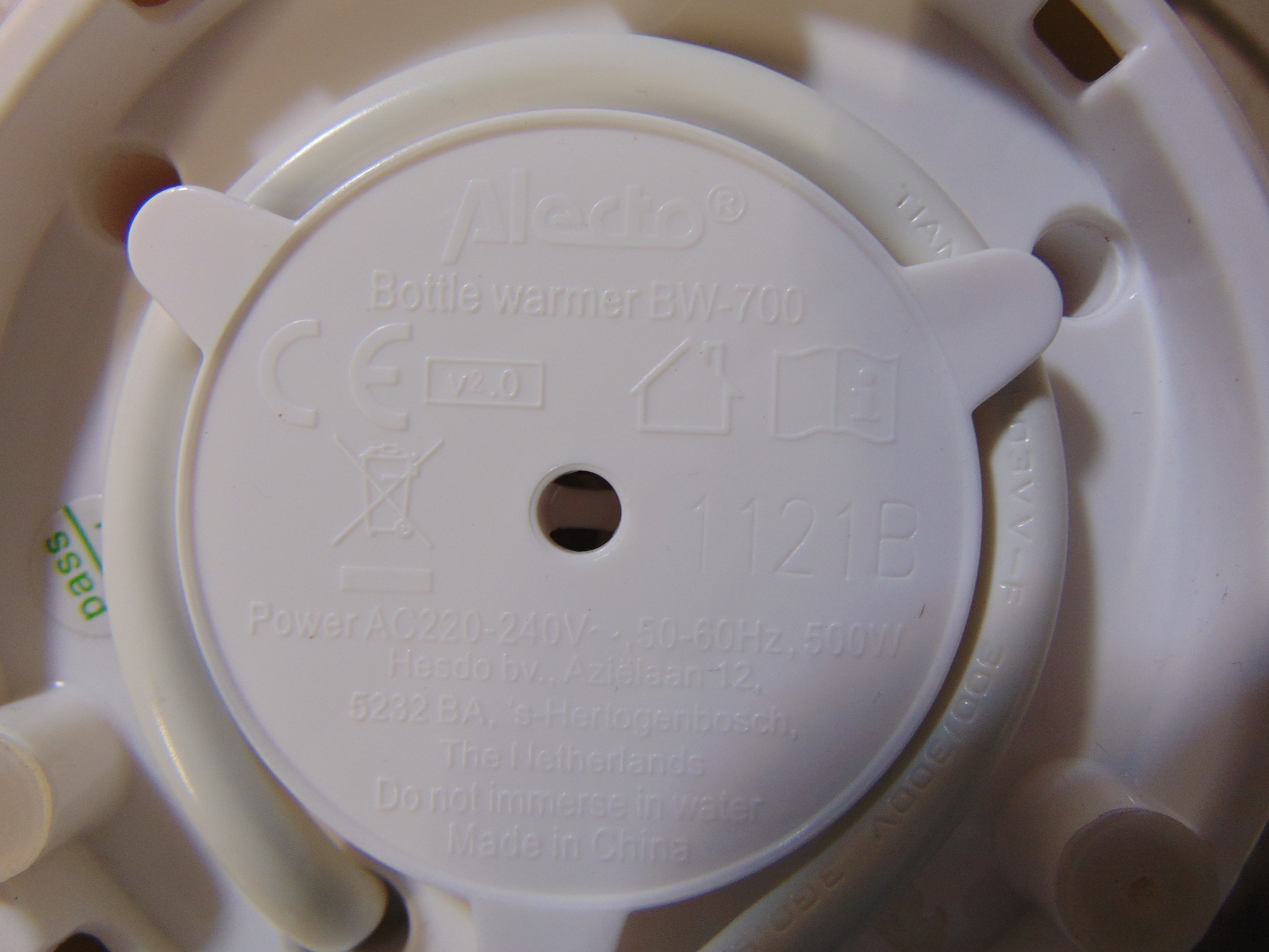 Alecto BW-700 Snelle Digitale Flessenwarmer – foto 4 – kavel bij GSD Auctions, Zoeterwoude