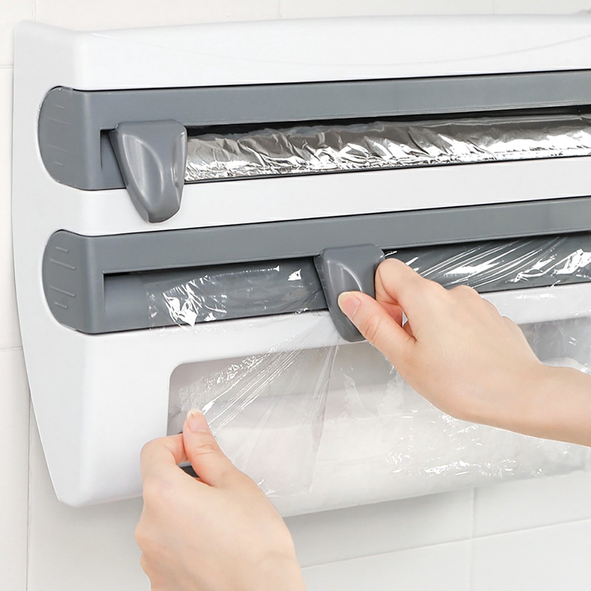 Keuken wandrol houder voor diverse keukenrollen – foto 2 – kavel bij GSD Auctions, Zoeterwoude