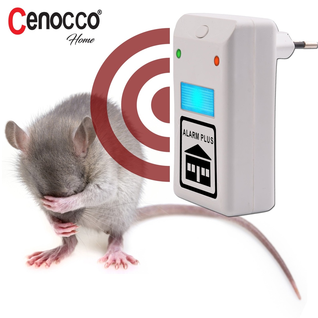 Cenocco CC-0046: Ultrasoon ongediertealarm met infraroodsensor-230volt – foto 2 – kavel bij GSD Auctions, Zoeterwoude