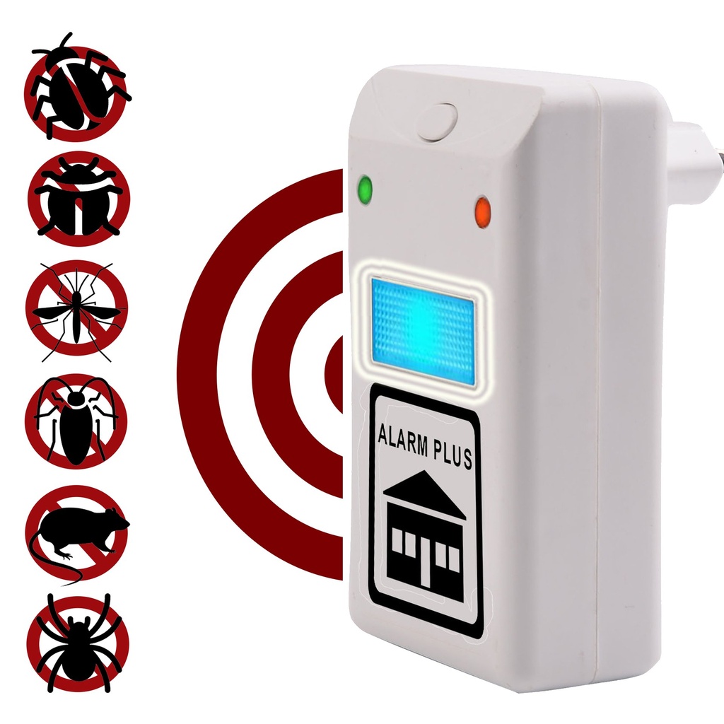 Cenocco CC-0046: Ultrasoon ongediertealarm met infraroodsensor-230volt – foto 4 – kavel bij GSD Auctions, Zoeterwoude