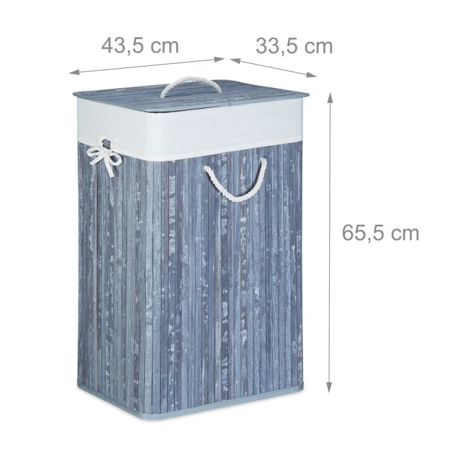 Trendy Wasmand bamboe opvouwbaar(862) – foto 2 – kavel bij GSD Auctions, Zoeterwoude
