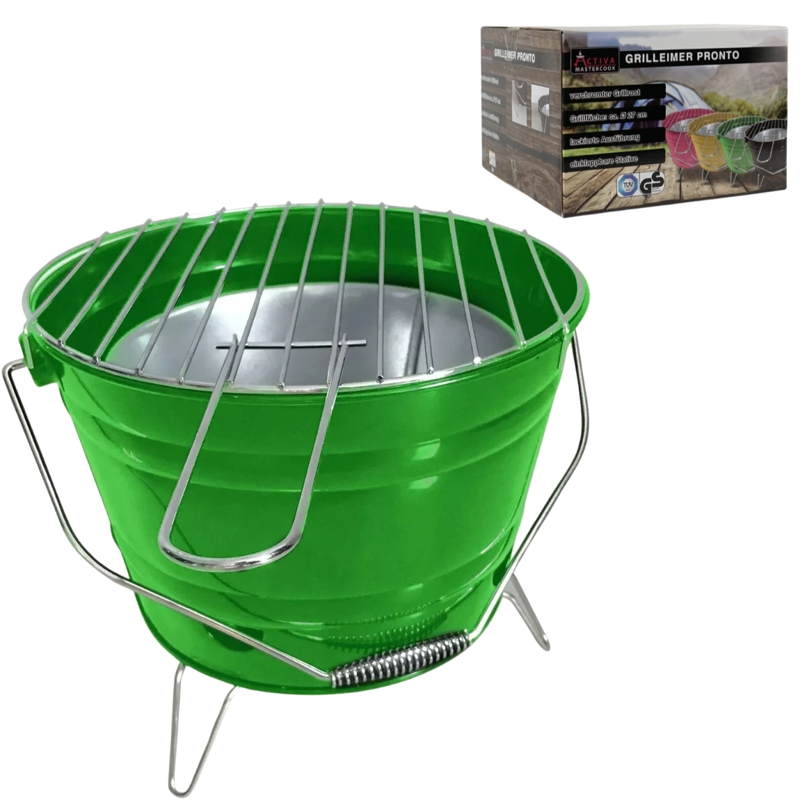 Emmer barbecue draagbaar camping/festivals – foto 2 – kavel bij GSD Auctions, Zoeterwoude