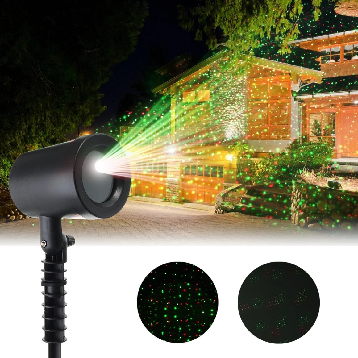 Laser projector kerstsfeer-9 functie's – foto 5 – kavel bij GSD Auctions, Zoeterwoude