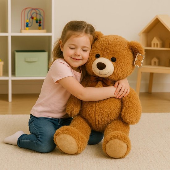 Zachte knuffelbeer XL-90CM – foto 2 – kavel bij GSD Auctions, Zoeterwoude