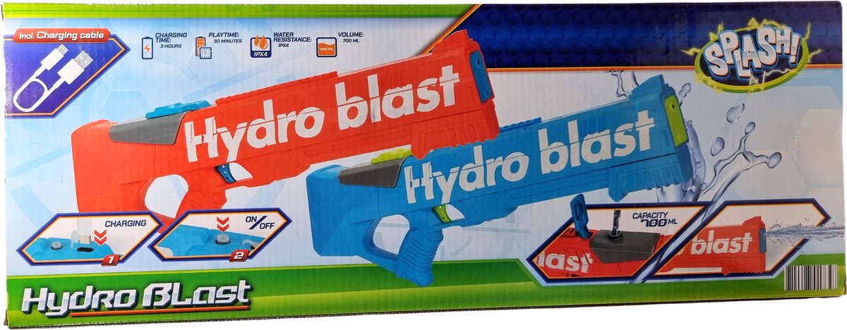 Hydroblast electrisch waterkanon – Usb herlaadbaar – foto 2 – kavel bij GSD Auctions, Zoeterwoude