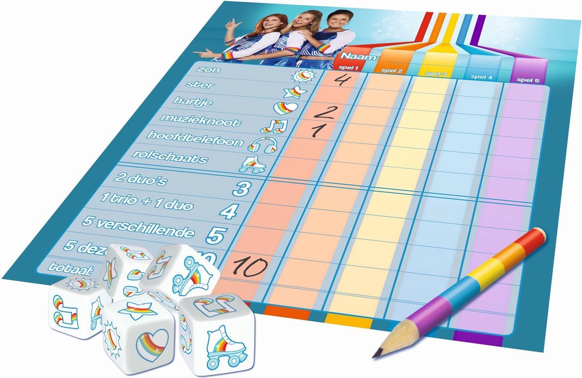 K3 Spel Dobbelen - Rollerdisco (114) – foto 2 – kavel bij GSD Auctions, Zoeterwoude