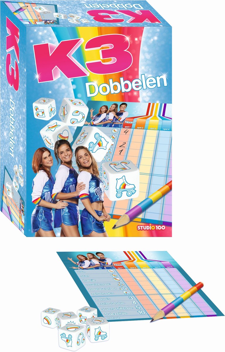 K3 Spel Dobbelen - Rollerdisco (114) – foto 3 – kavel bij GSD Auctions, Zoeterwoude