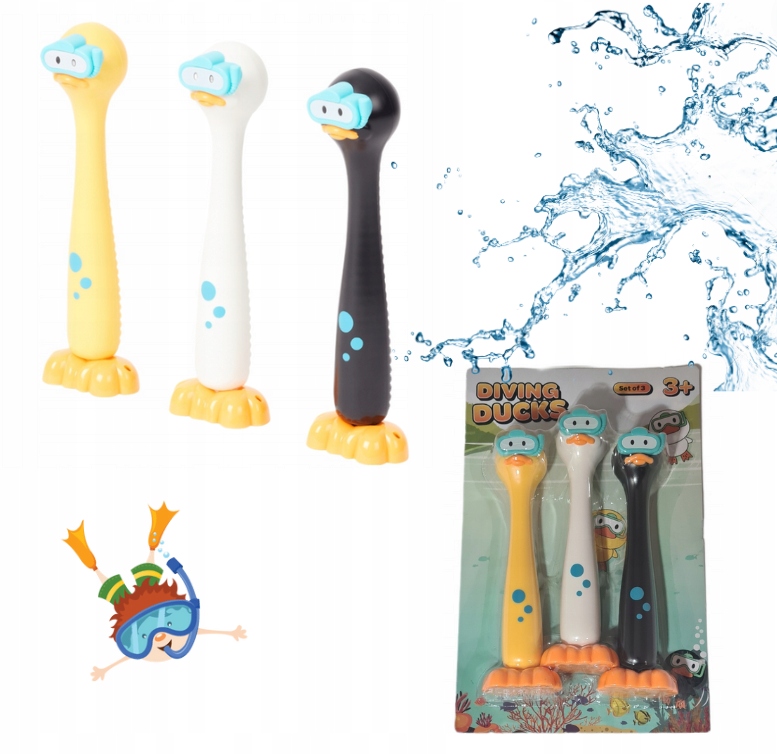 Diving ducks waterspeelgoed set 3stuks – foto 2 – kavel bij GSD Auctions, Zoeterwoude