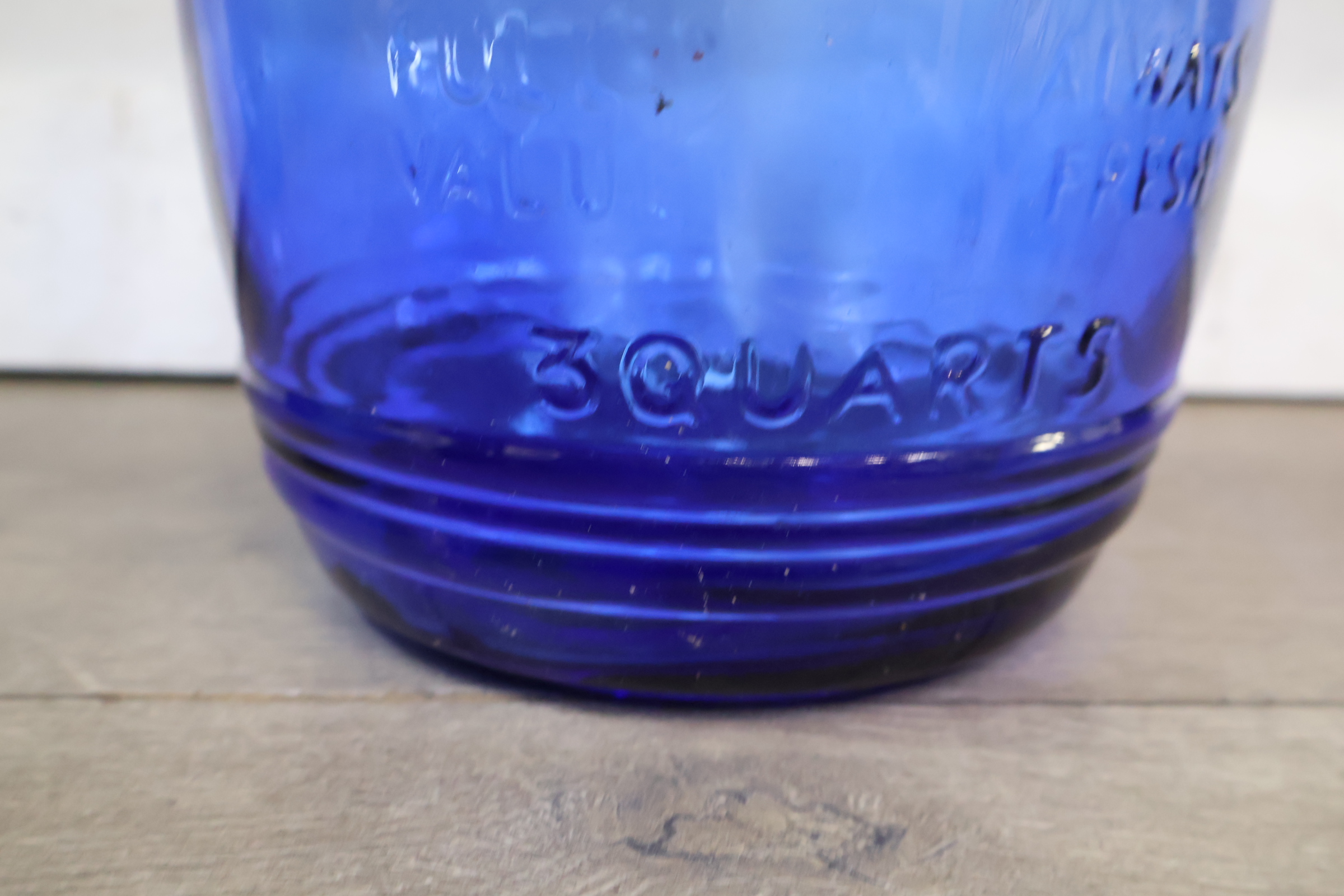 Set blauw glaswerk – foto 8 – kavel bij GSD Auctions, Zoeterwoude