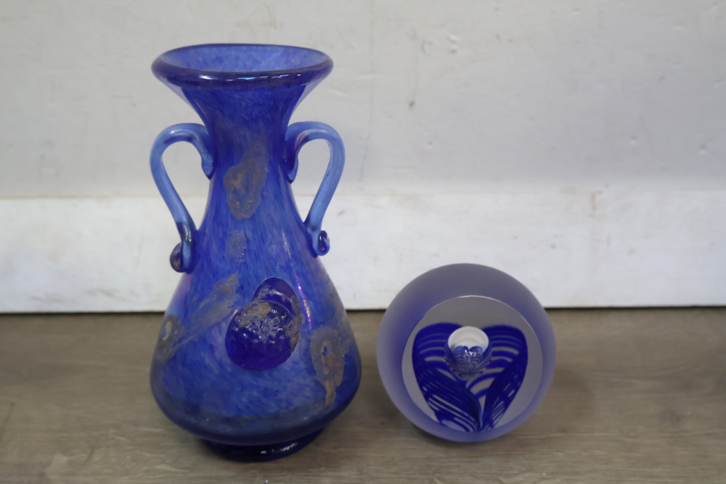 Set blauw glaswerk – foto 10 – kavel bij GSD Auctions, Zoeterwoude