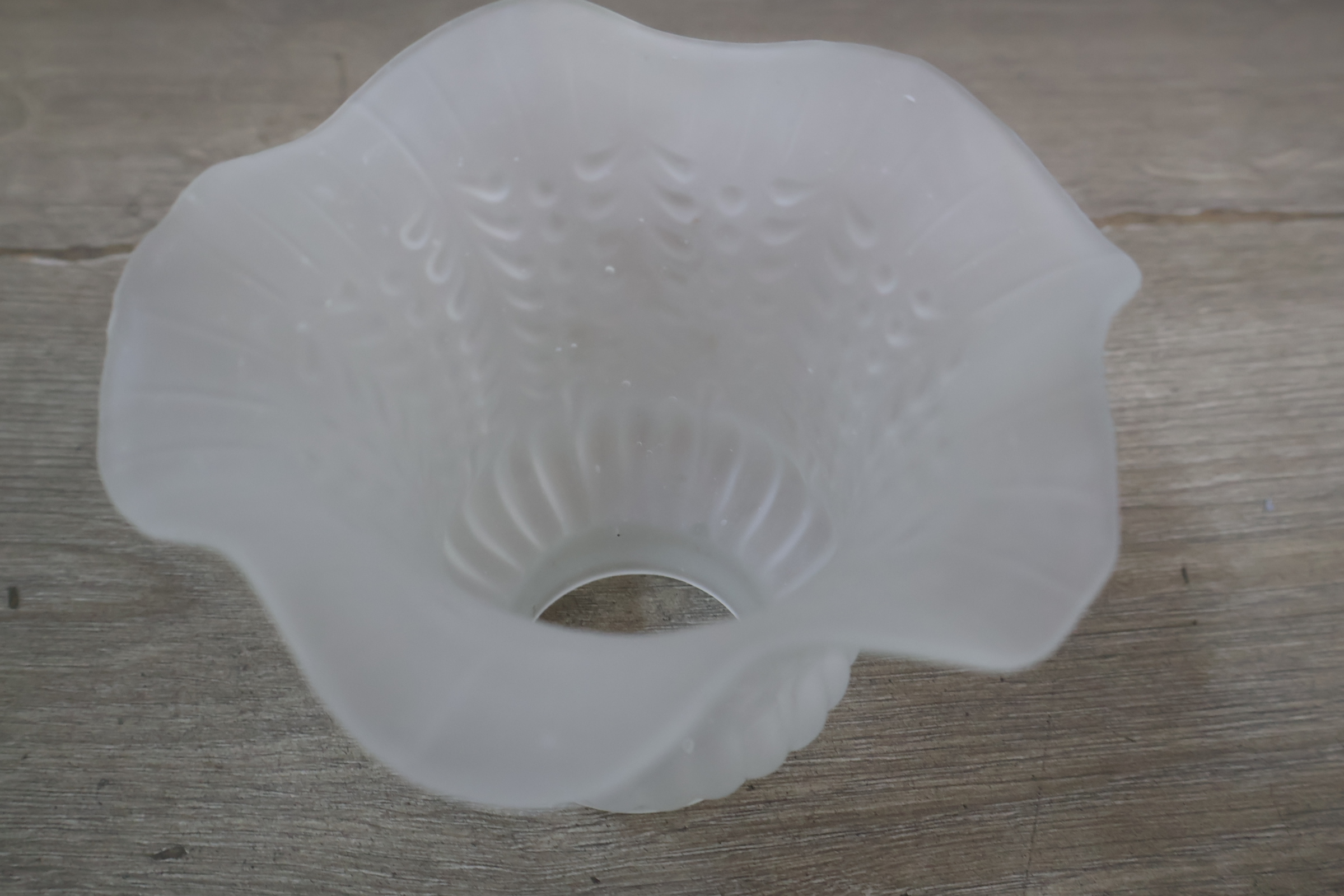 Twee vintage glazen lampenkappen – foto 7 – kavel bij GSD Auctions, Zoeterwoude