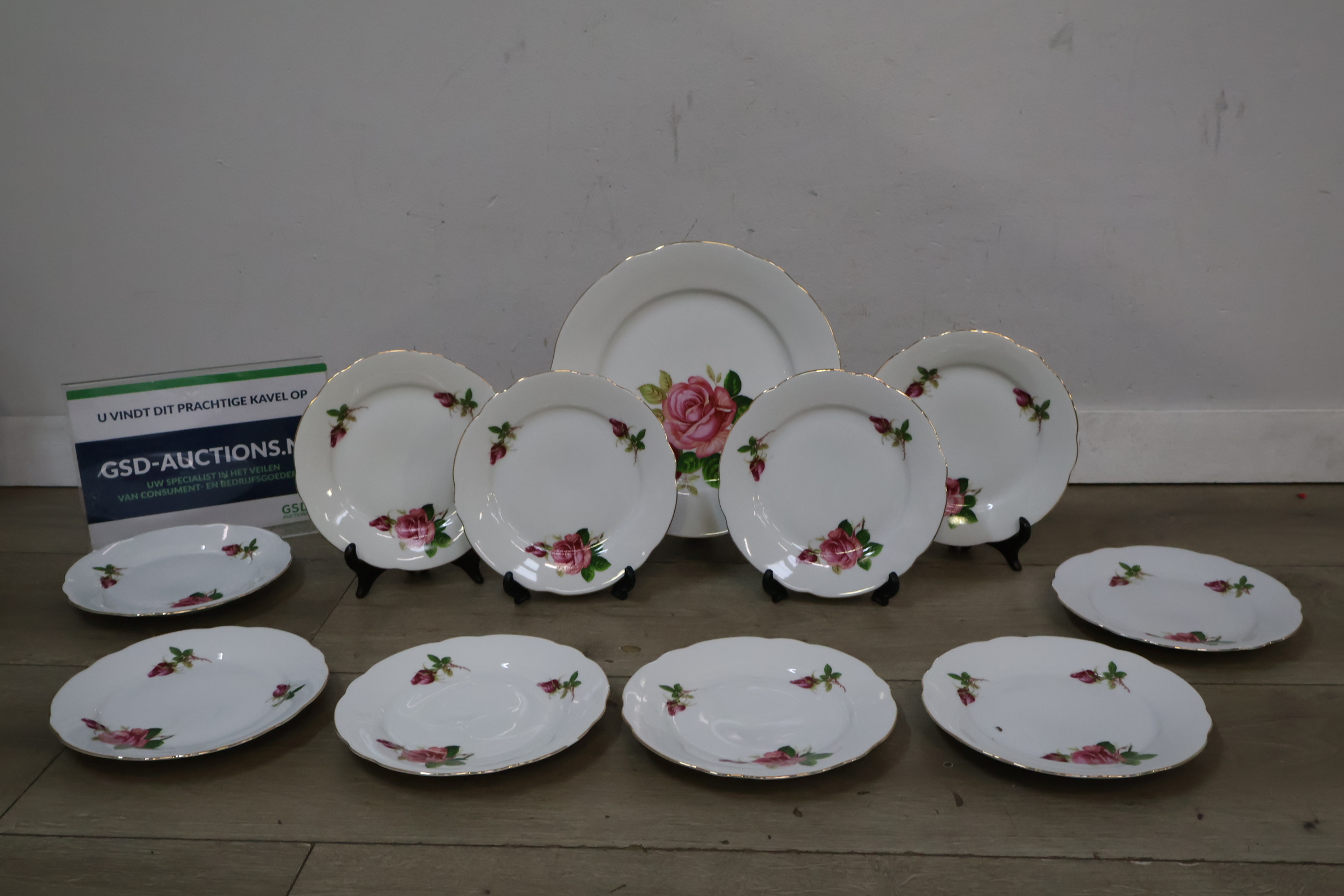 Set porseleienen gebaksborden van Winterling – foto 2 – kavel bij GSD Auctions, Zoeterwoude