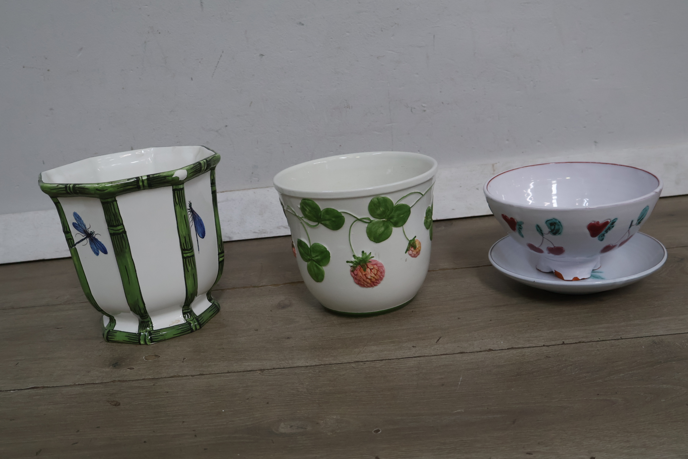 Set van 3 Bloempotten – foto 3 – kavel bij GSD Auctions, Zoeterwoude