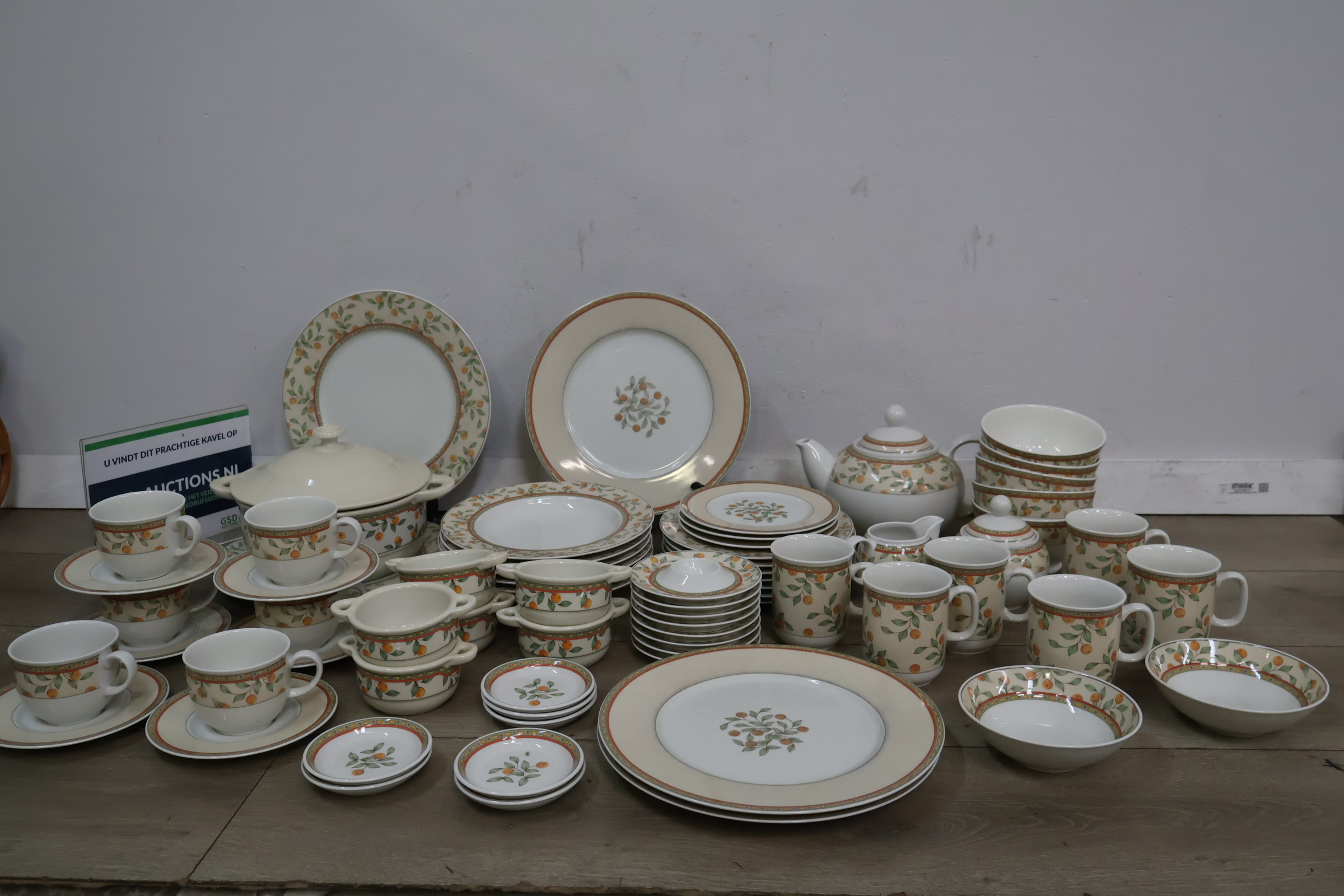 Grote Set koffieservies van Art Design koffietijd – foto 2 – kavel bij GSD Auctions, Zoeterwoude