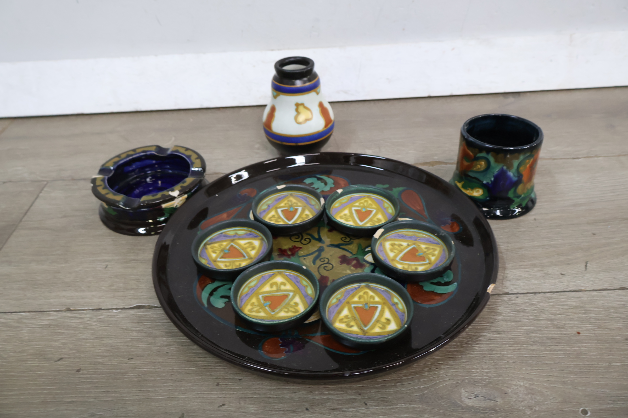 Vintage Gouda Holland Aardewerk – foto 3 – kavel bij GSD Auctions, Zoeterwoude