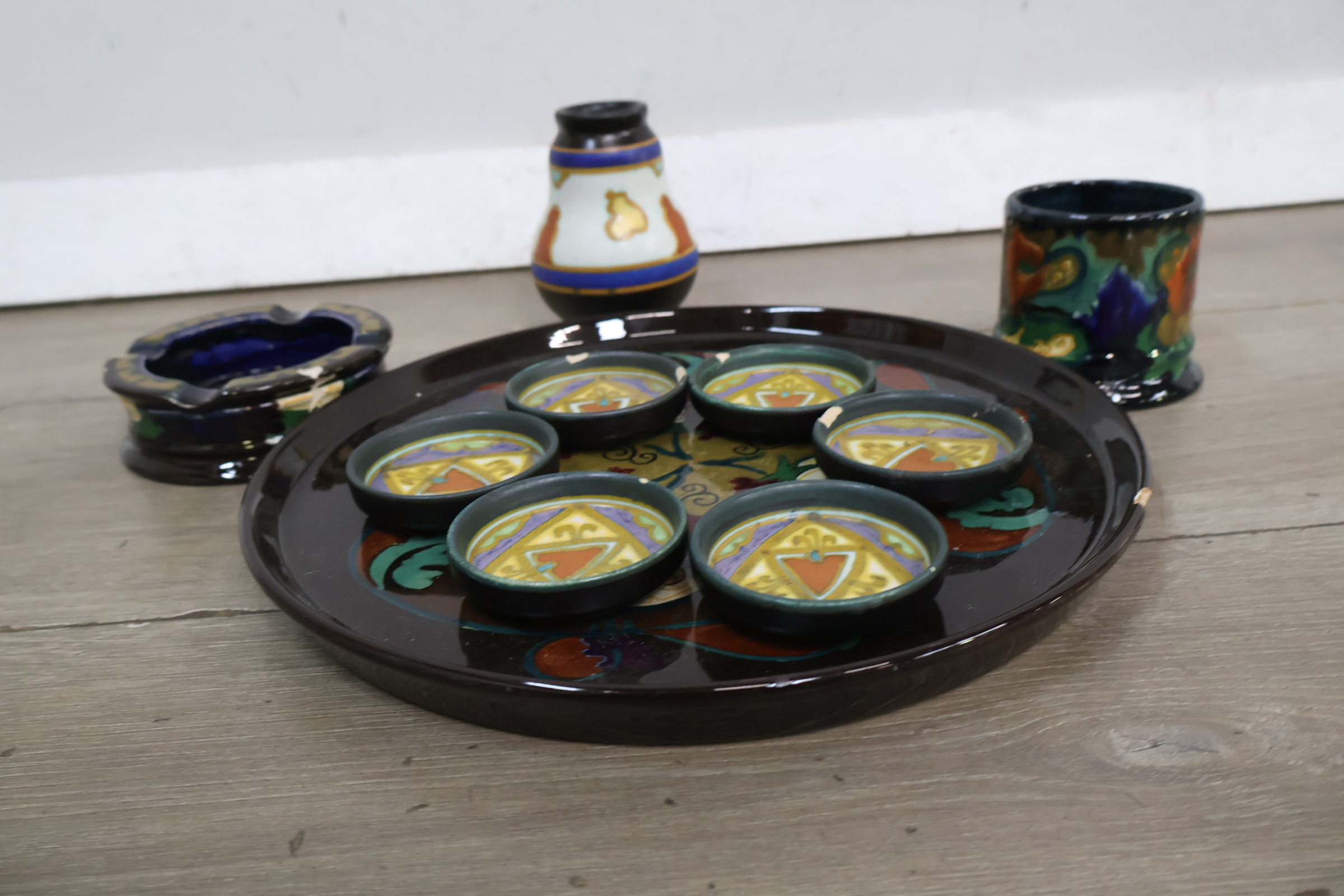 Vintage Gouda Holland Aardewerk – foto 4 – kavel bij GSD Auctions, Zoeterwoude