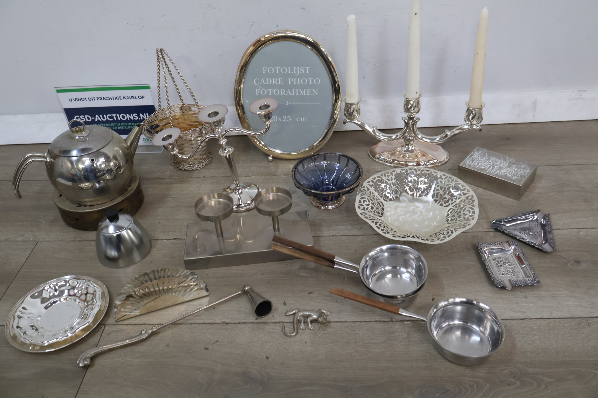 Verzameling Verzilverde Items – foto 2 – kavel bij GSD Auctions, Zoeterwoude