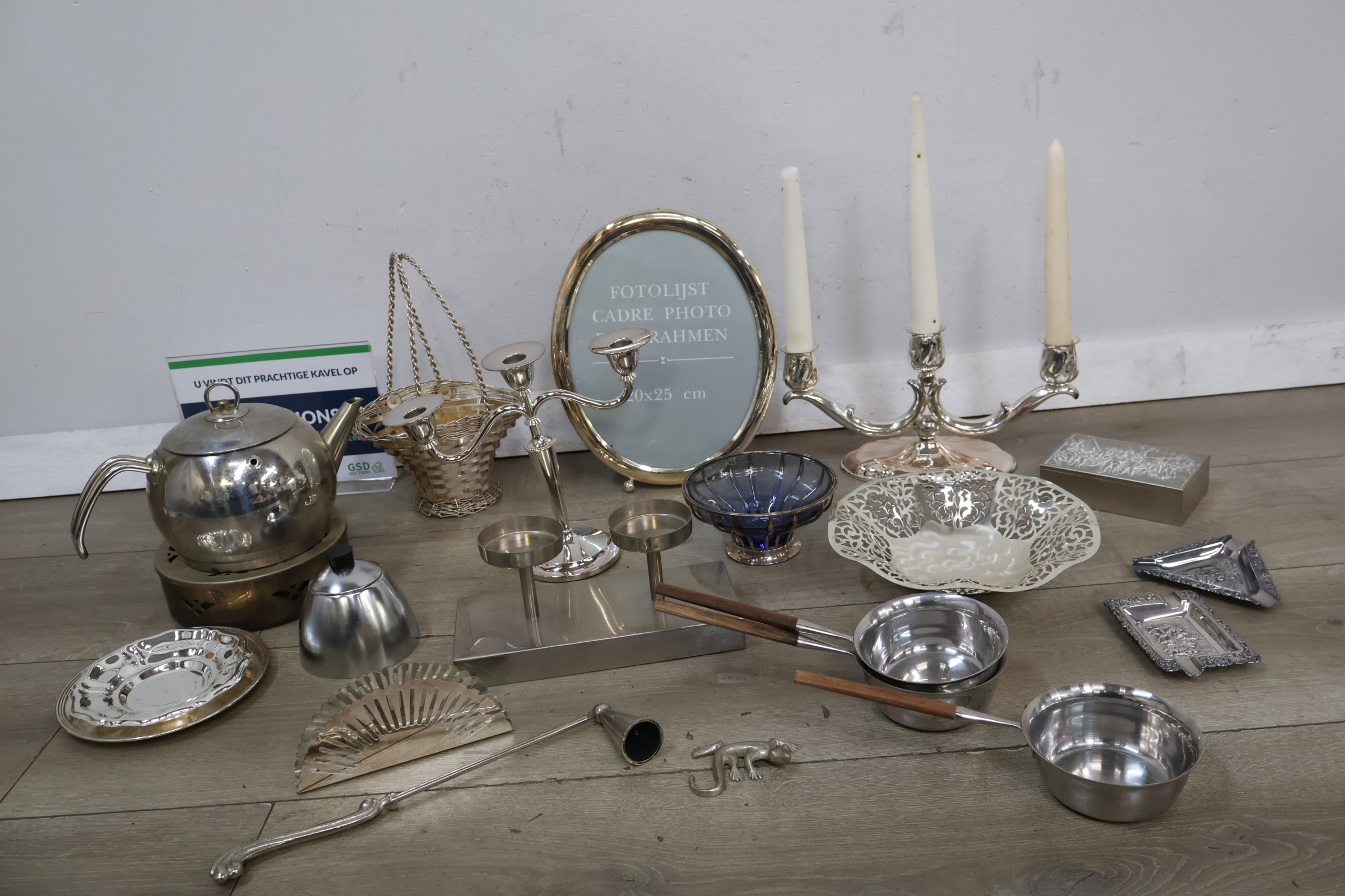 Verzameling Verzilverde Items – foto 3 – kavel bij GSD Auctions, Zoeterwoude