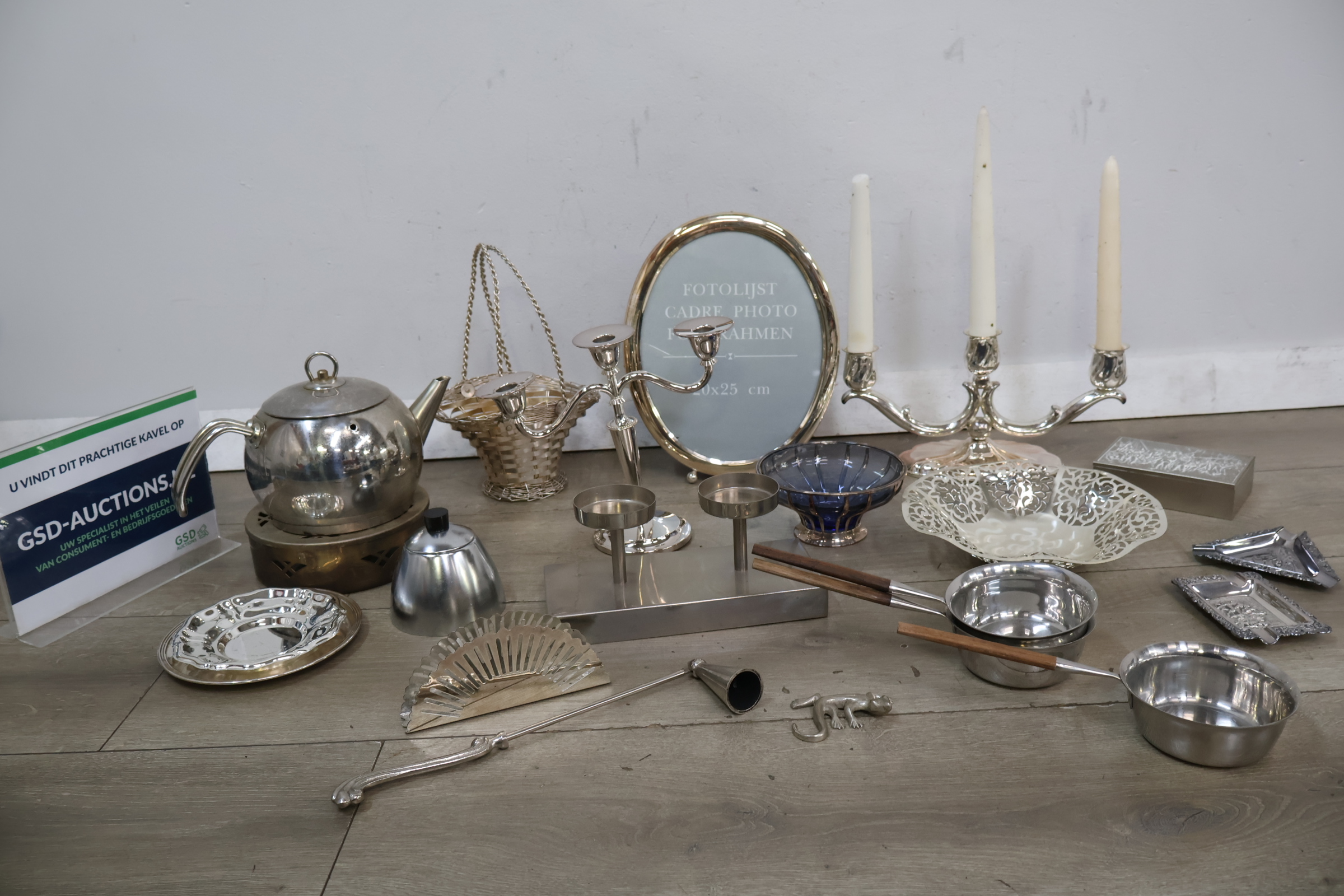Verzameling Verzilverde Items – foto 4 – kavel bij GSD Auctions, Zoeterwoude