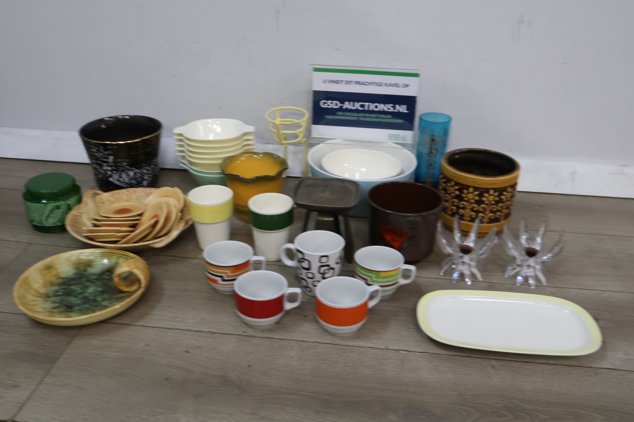 Lot met vintage jaren 60 artikelen – foto 3 – kavel bij GSD Auctions, Zoeterwoude