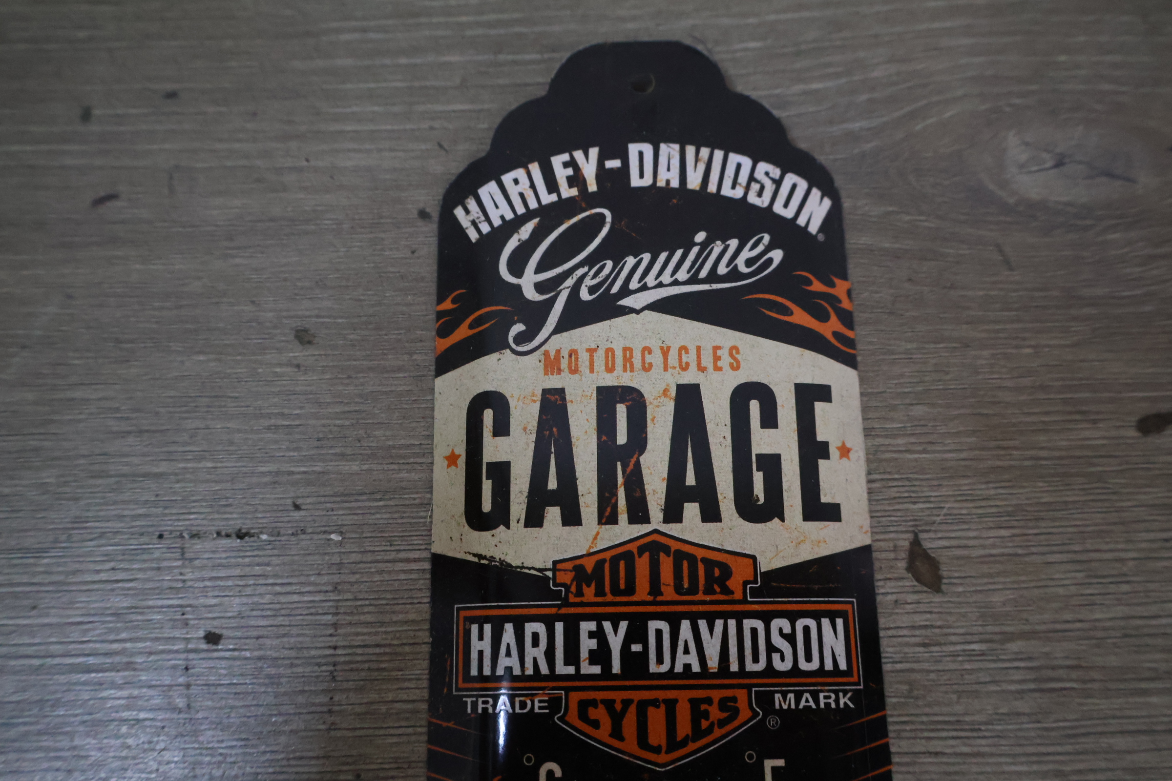 Harley-Davidson metalen wand thermometer – foto 5 – kavel bij GSD Auctions, Zoeterwoude