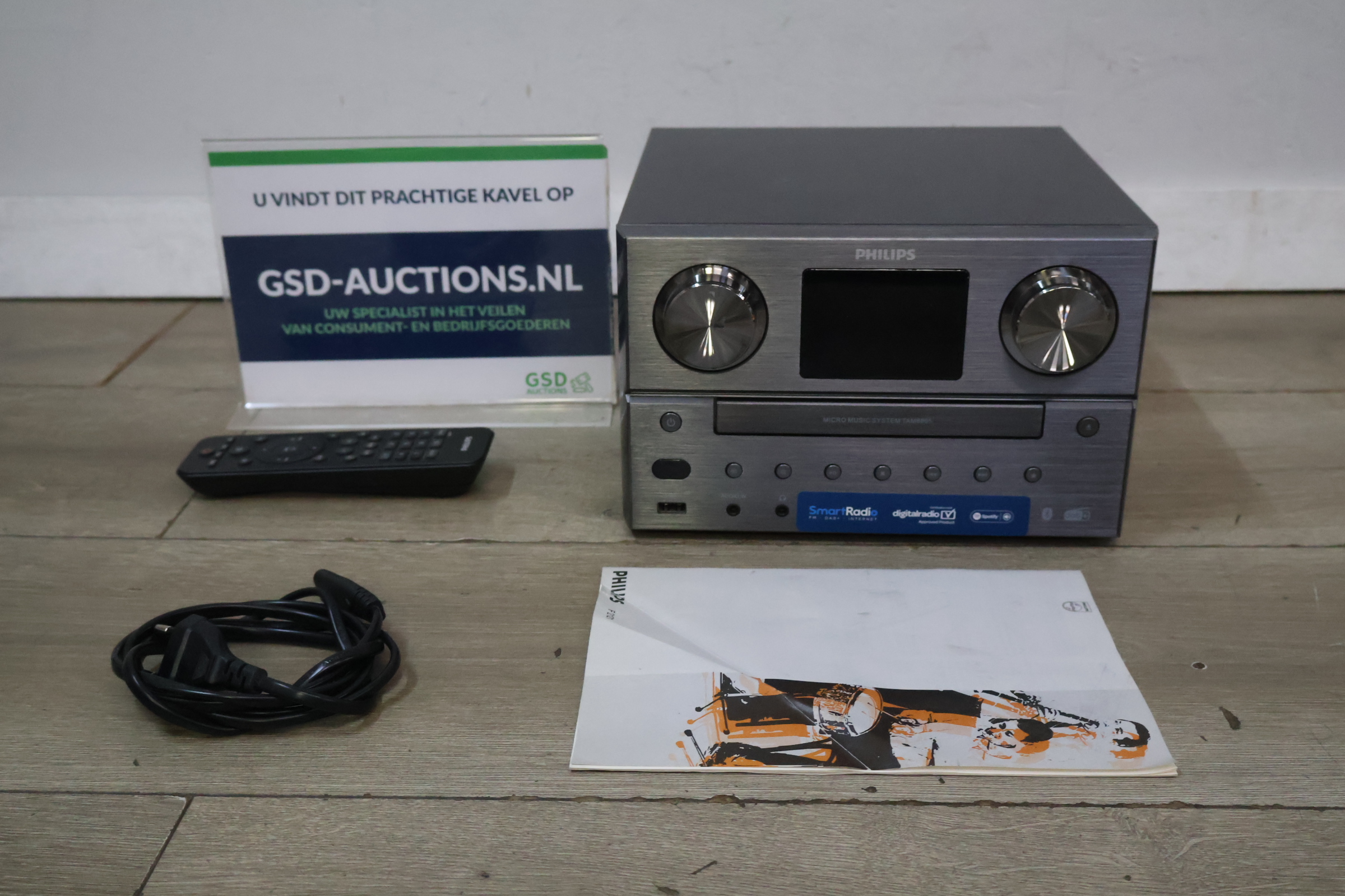 Philips micro music system Tam8905 – foto 2 – kavel bij GSD Auctions, Zoeterwoude