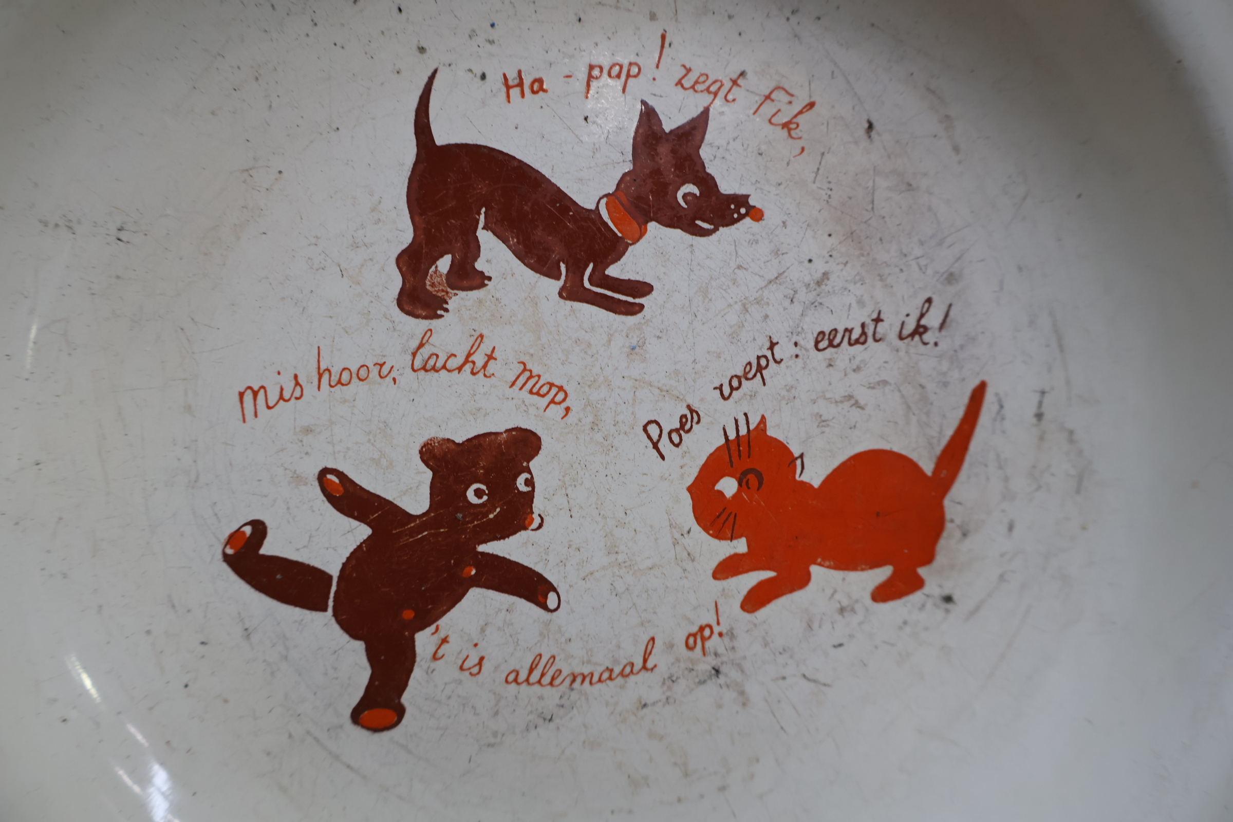 Emaille kinderschotel Molenaar's Kindermeel – foto 6 – kavel bij GSD Auctions, Zoeterwoude