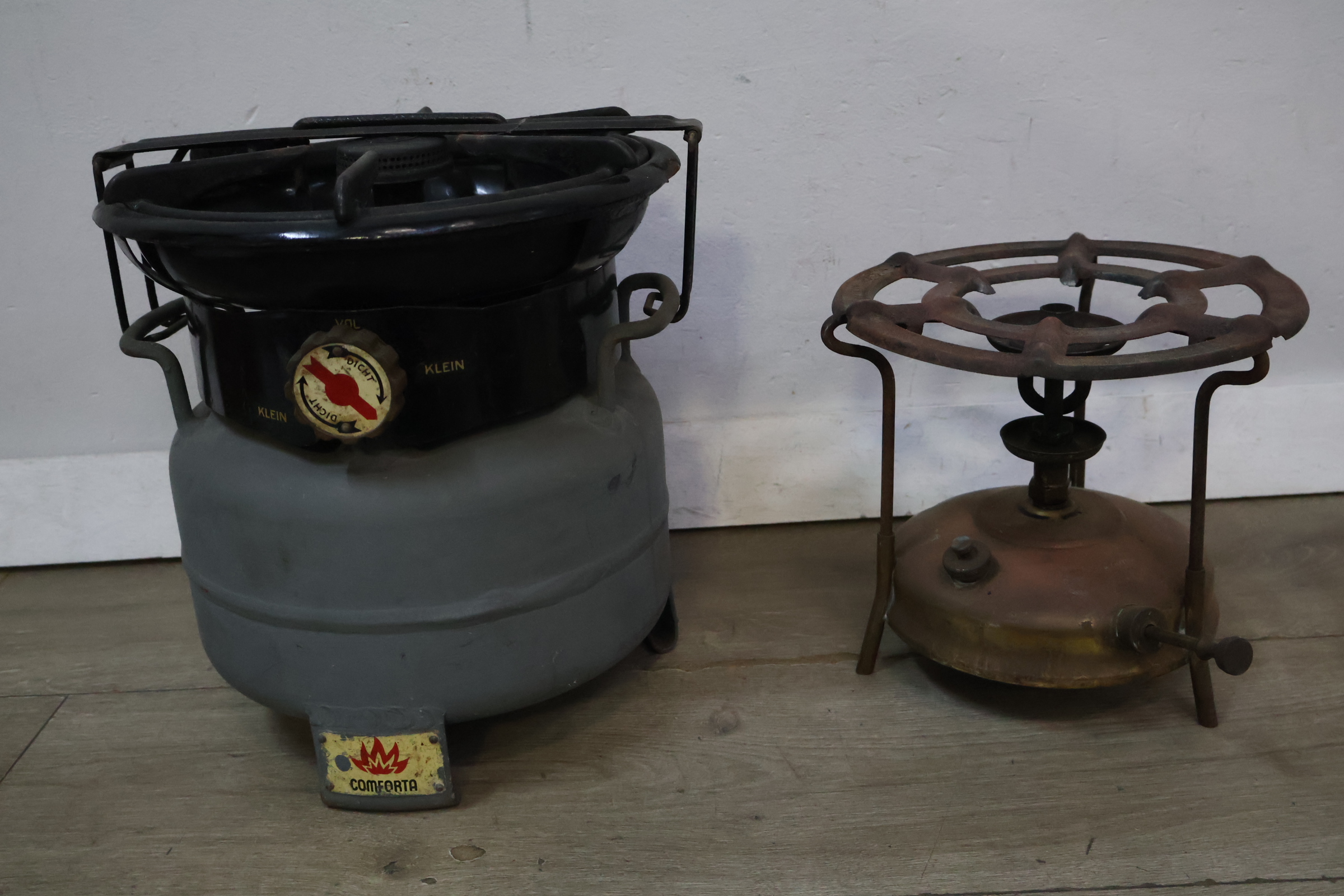 Vintage Petroleumstellen met Pannetjes – foto 6 – kavel bij GSD Auctions, Zoeterwoude