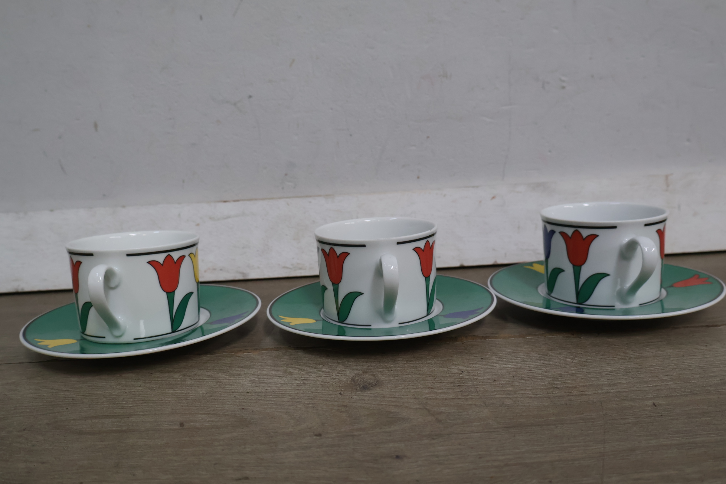 6-delige kop en schotel set van Winterling Marktleuthen – foto 7 – kavel bij GSD Auctions, Zoeterwoude