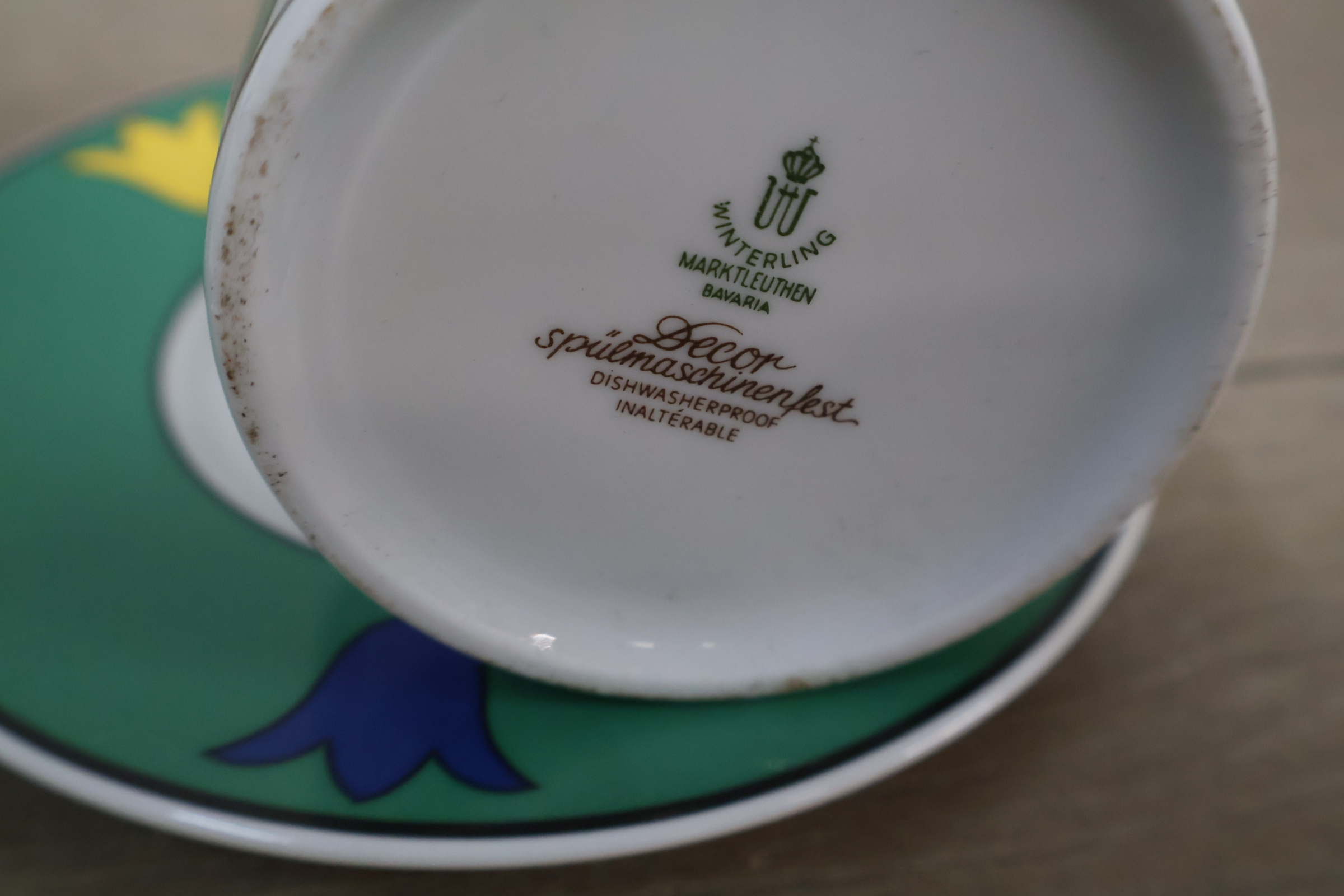 6-delige kop en schotel set van Winterling Marktleuthen – foto 10 – kavel bij GSD Auctions, Zoeterwoude