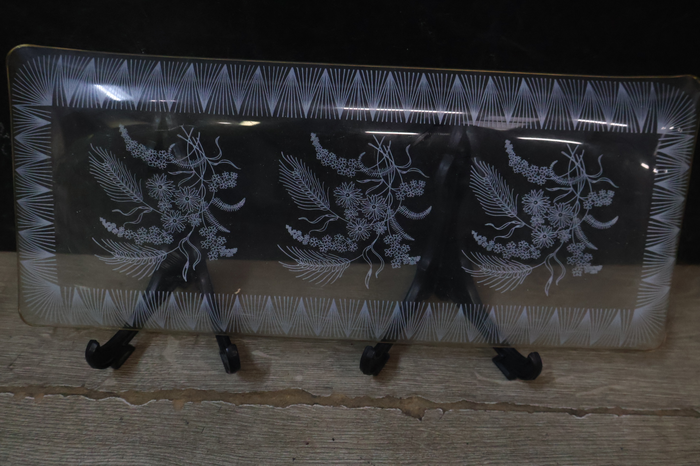 Set van 3 vintage kristallen schalen – foto 9 – kavel bij GSD Auctions, Zoeterwoude